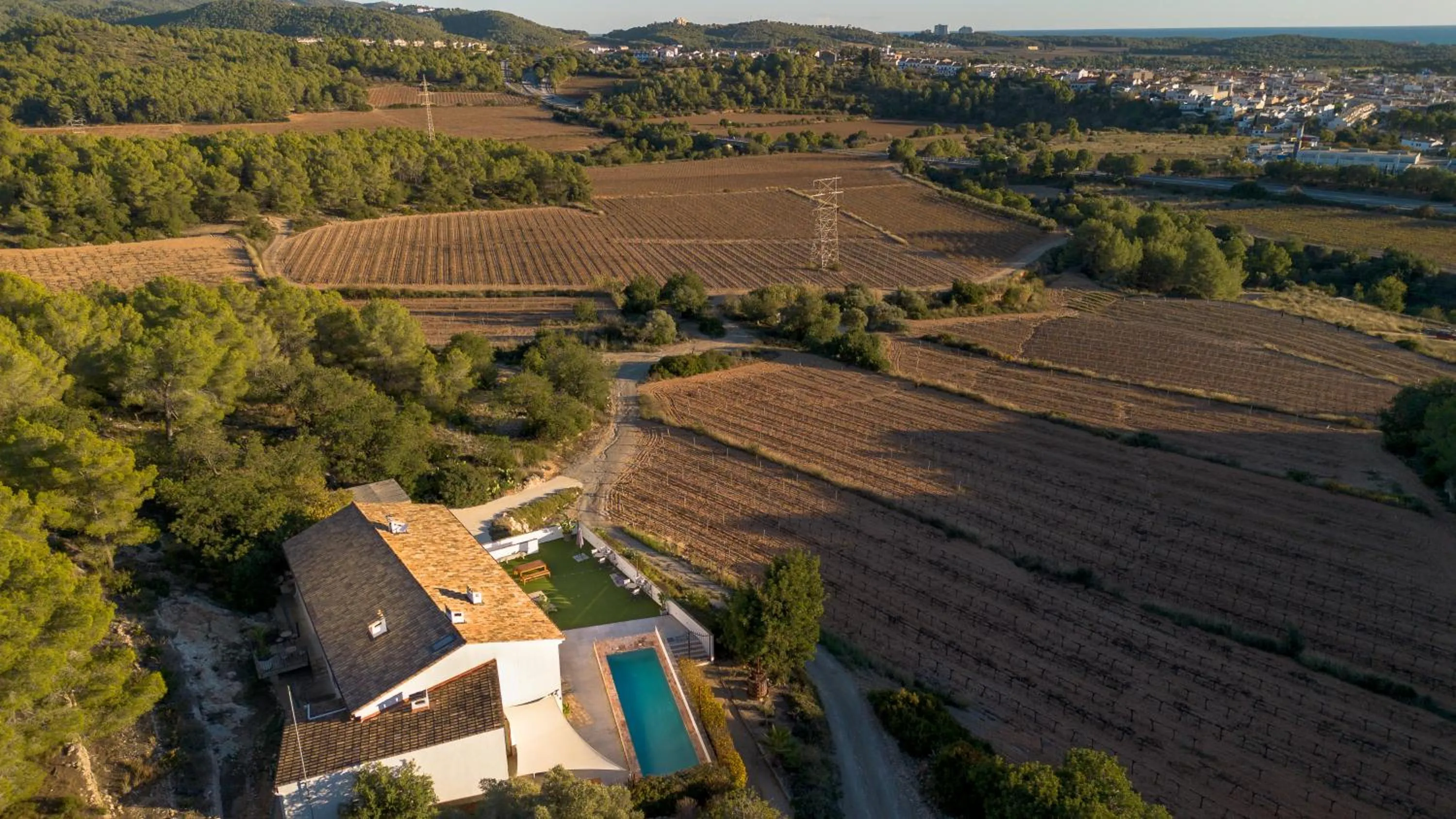 Natural landscape in Villa Masia Capdet