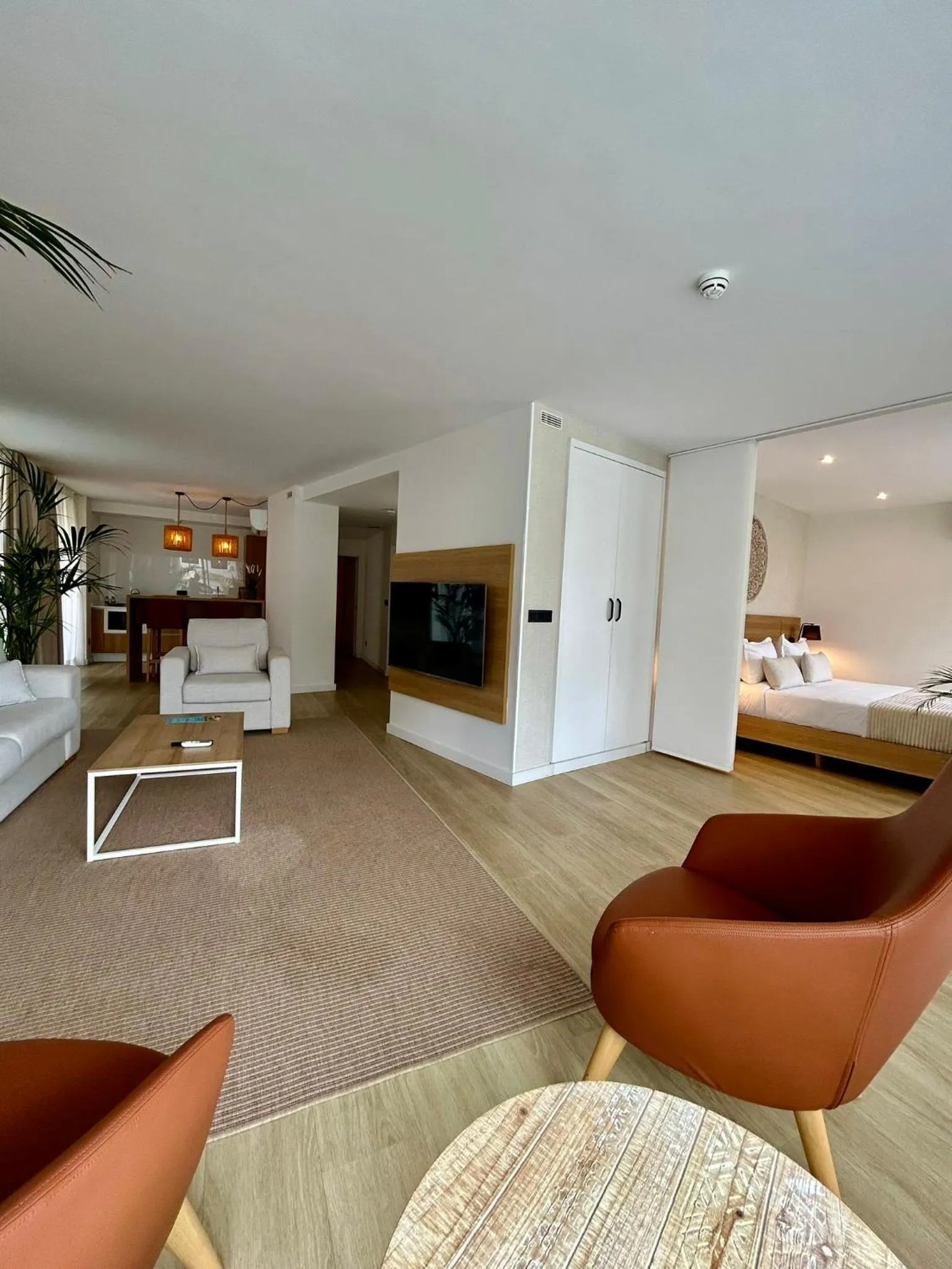 Living room in Hotel Emblemático Hi Suites