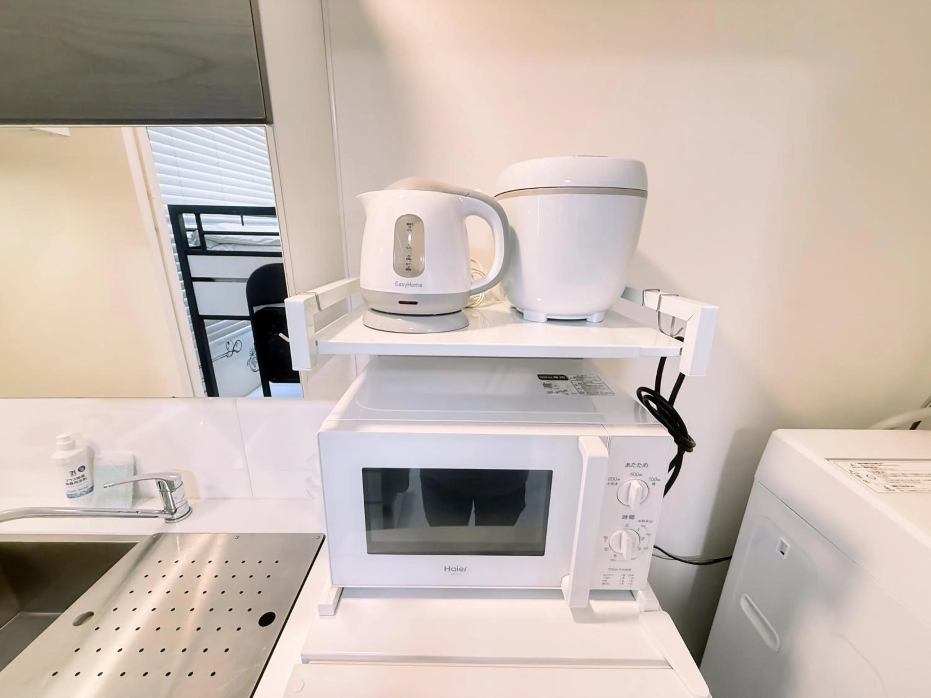 Kitchen or kitchenette in Eternity APARTMENT HOTEL SHINAGAWA