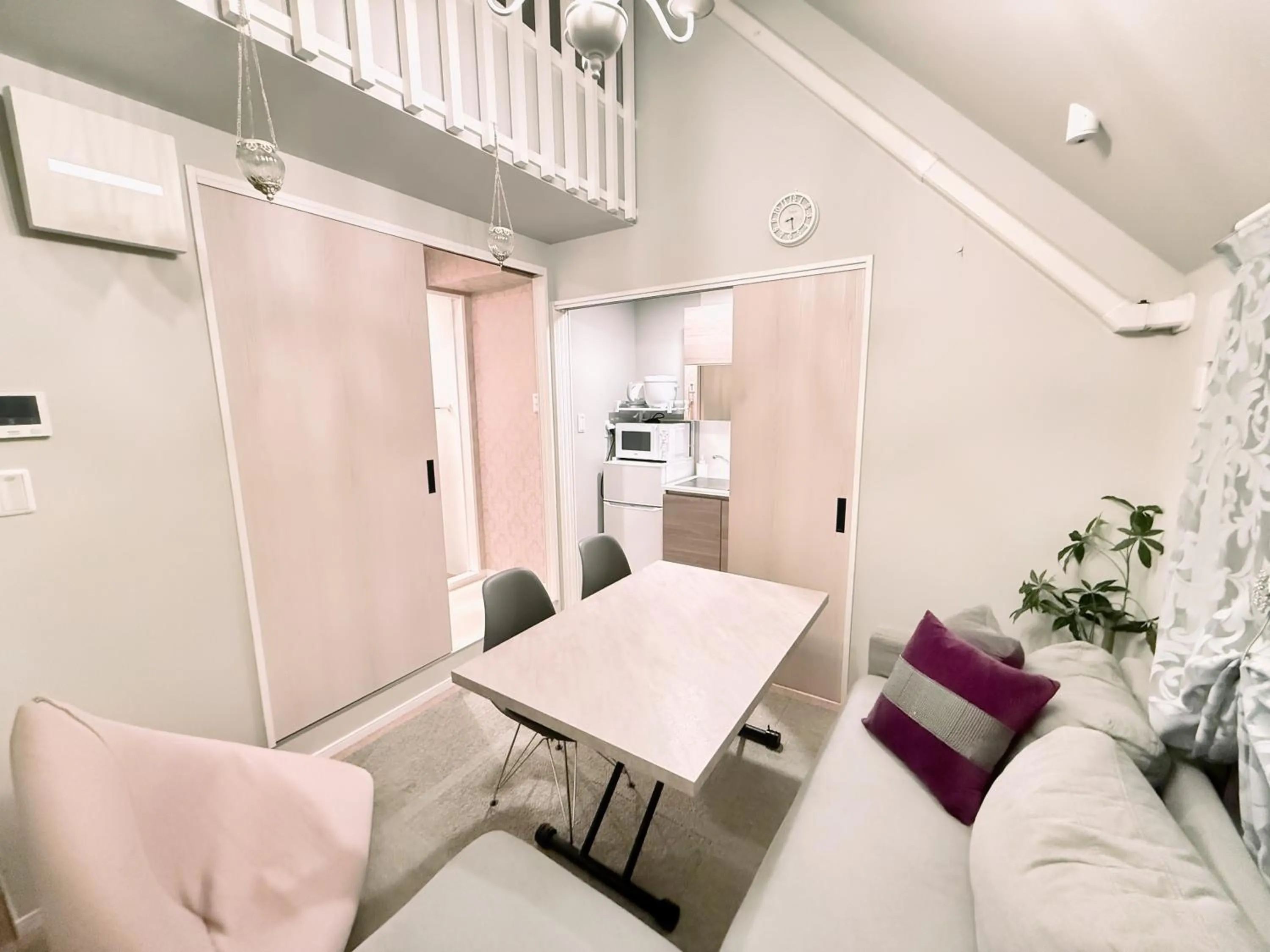 Kitchen or kitchenette in Eternity APARTMENT HOTEL SHINAGAWA