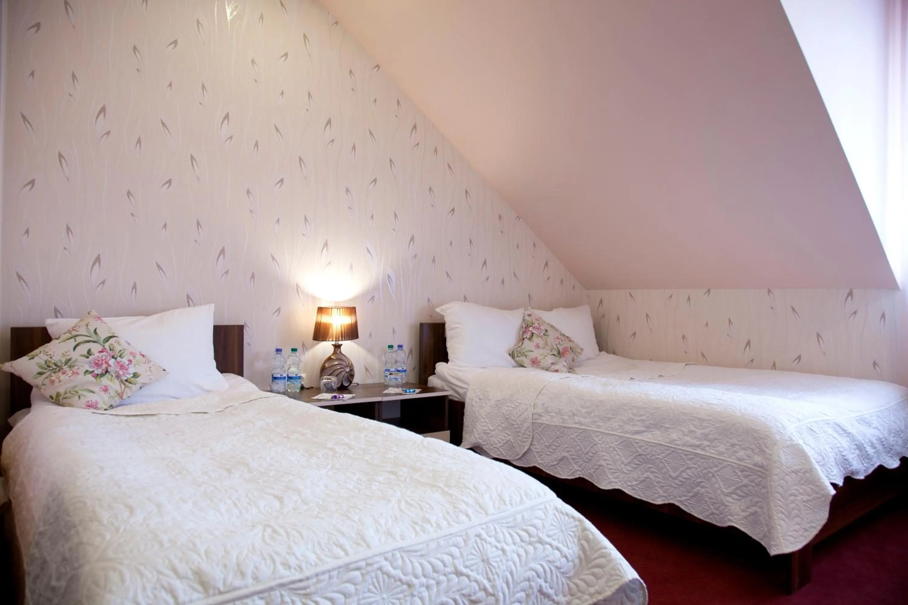 Photo of the whole room, Bed in Prymus