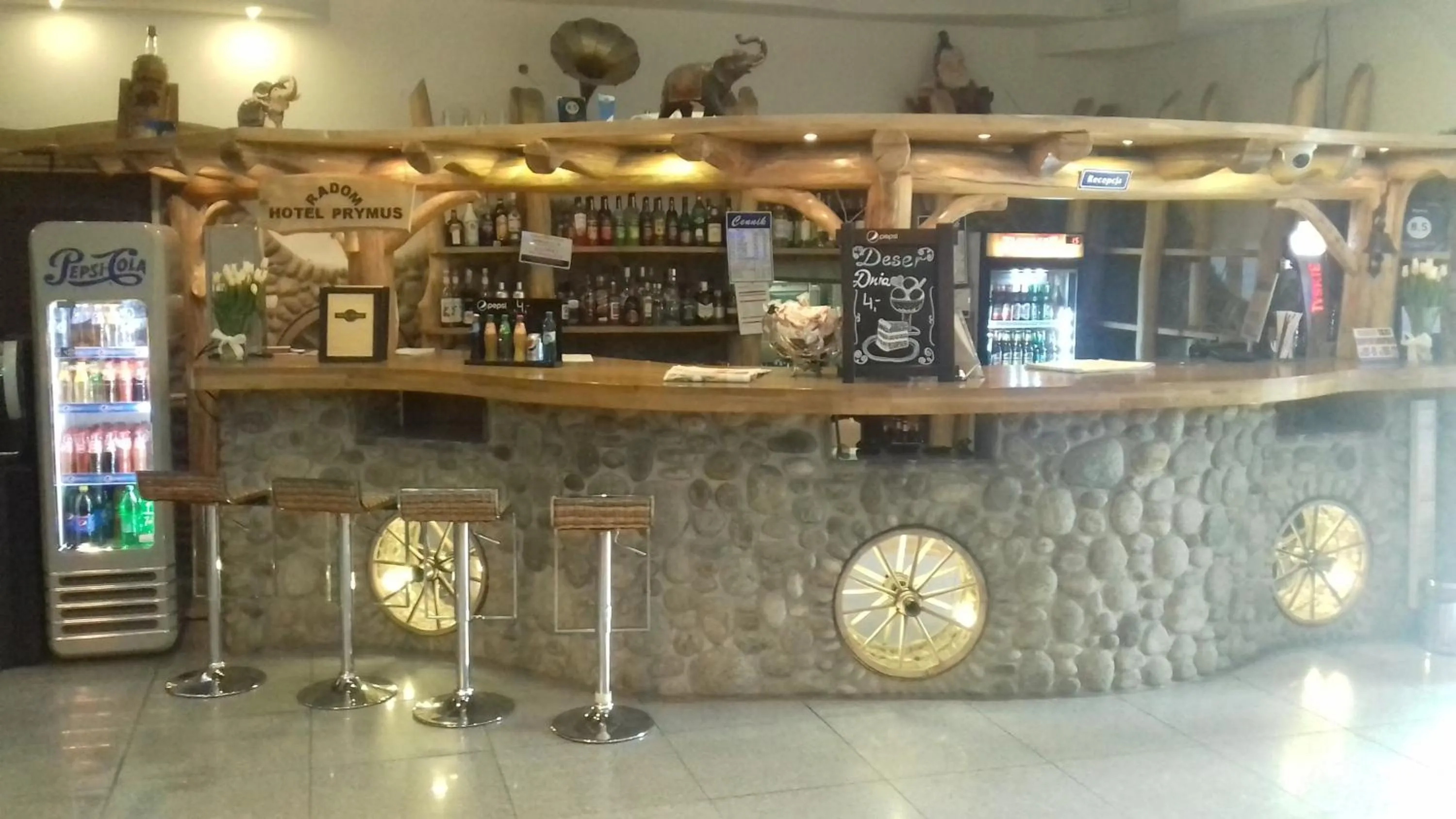 Lobby or reception in Prymus