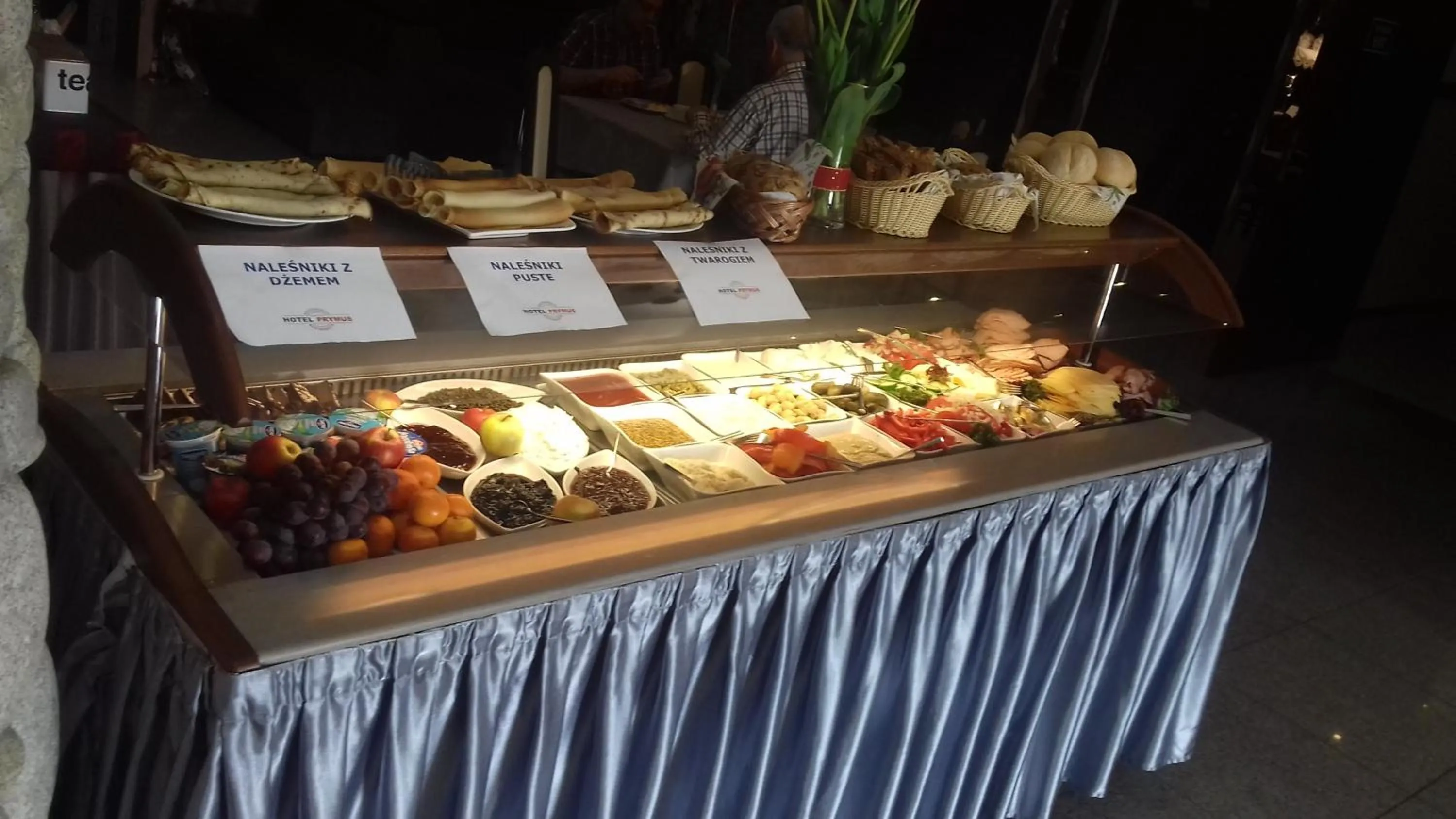 Buffet breakfast in Prymus