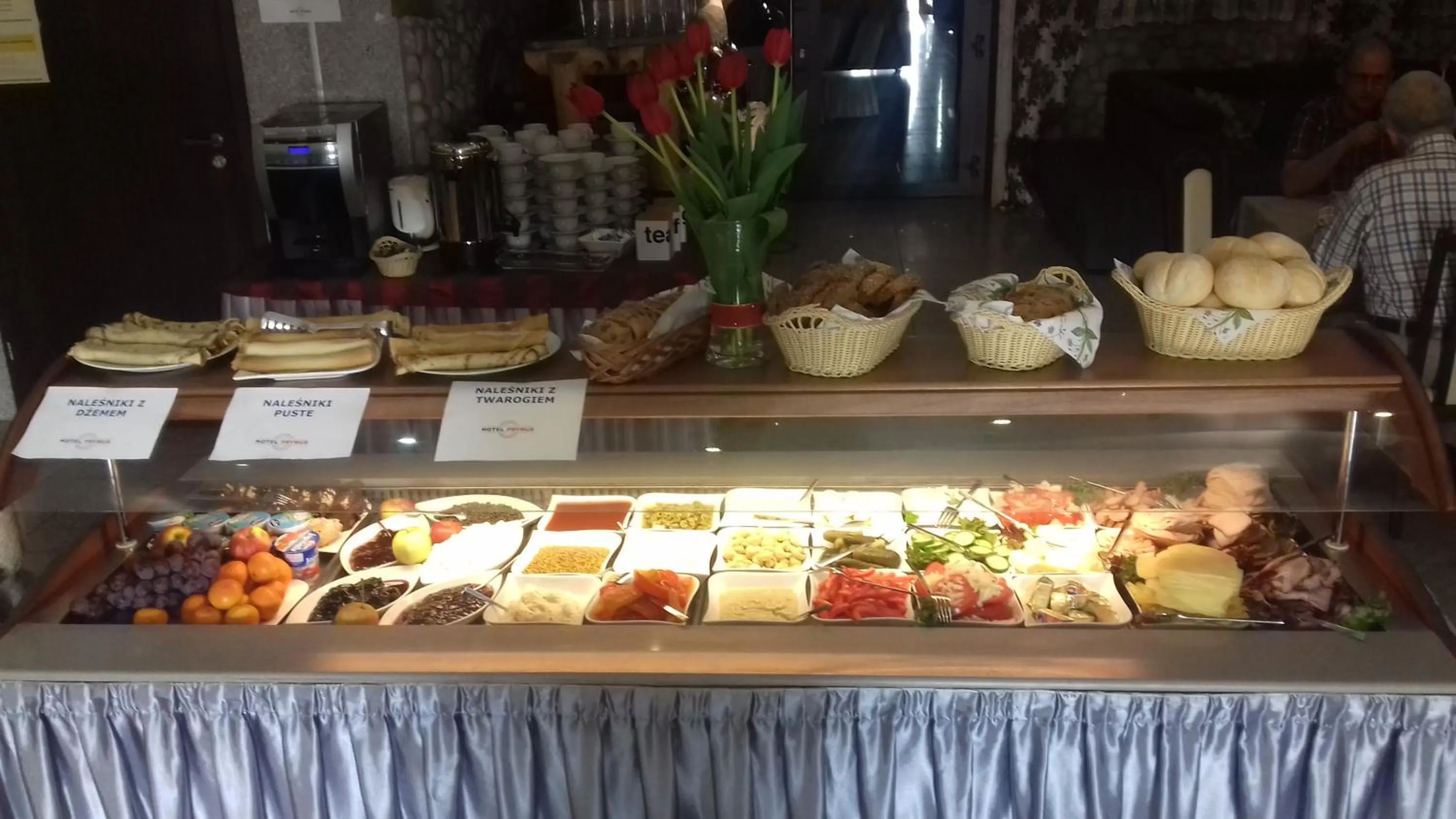 Buffet breakfast in Prymus