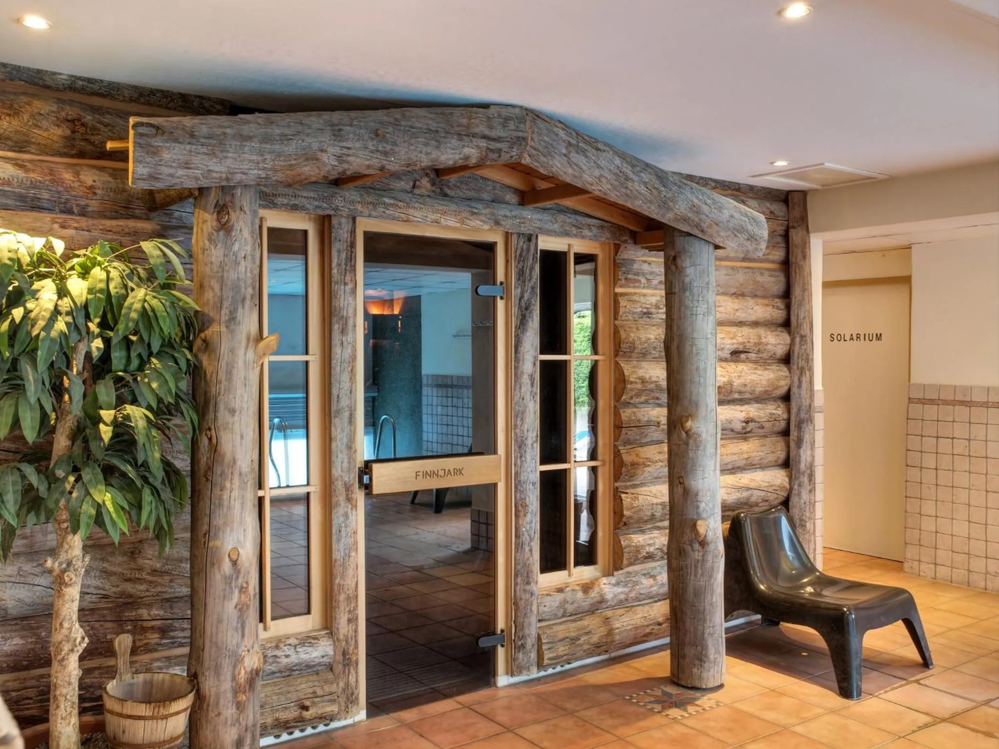 Sauna in Sporthotel Racket Inn