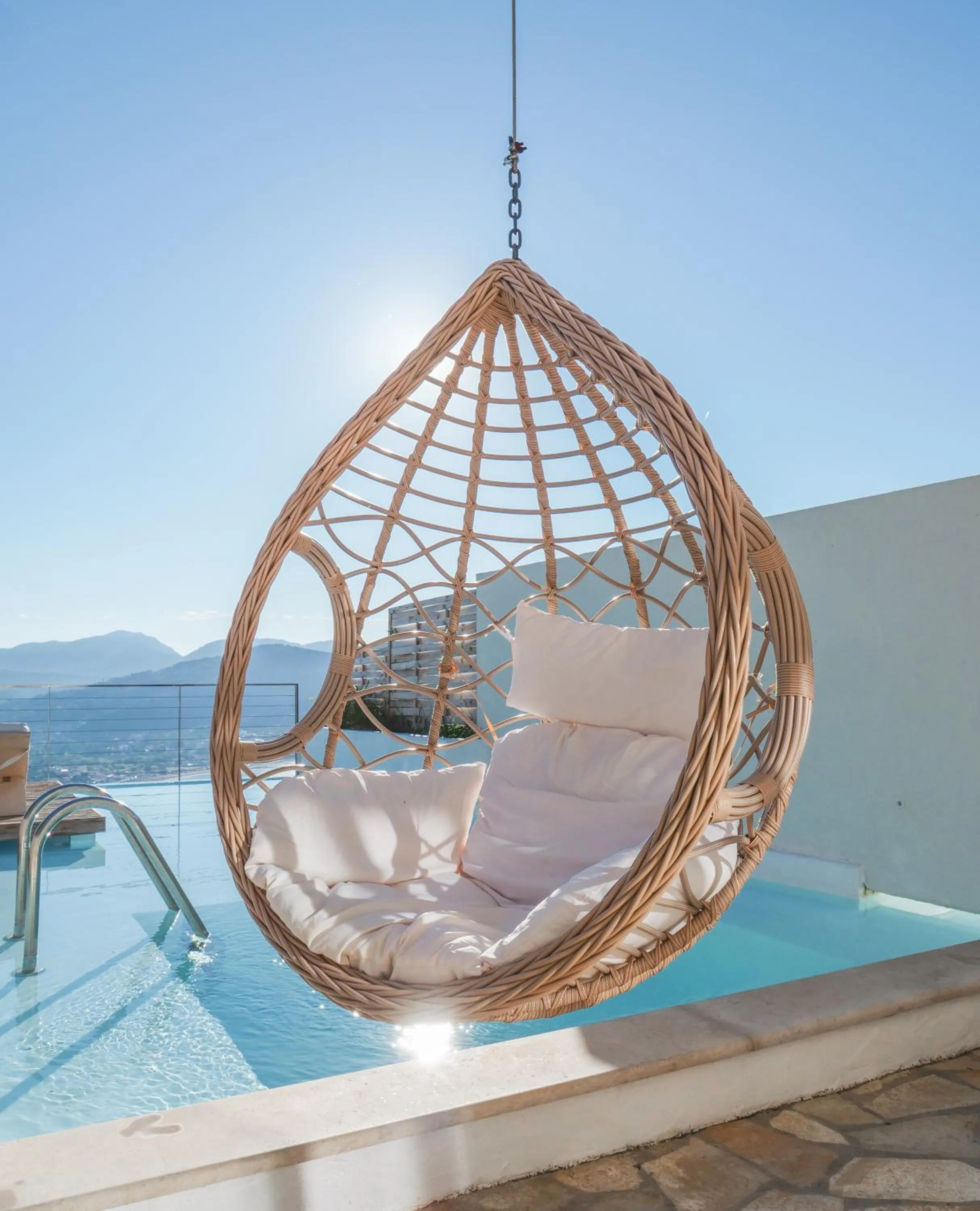 Swimming pool in Zeus Throne Suites