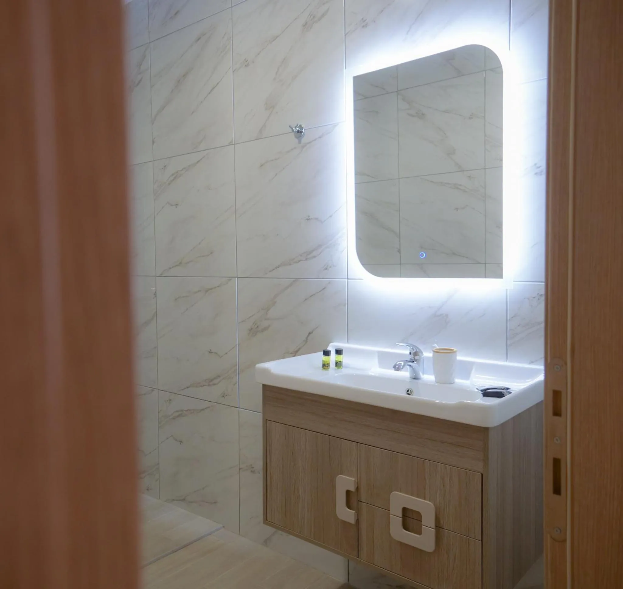 Bathroom in Zeus Throne Suites