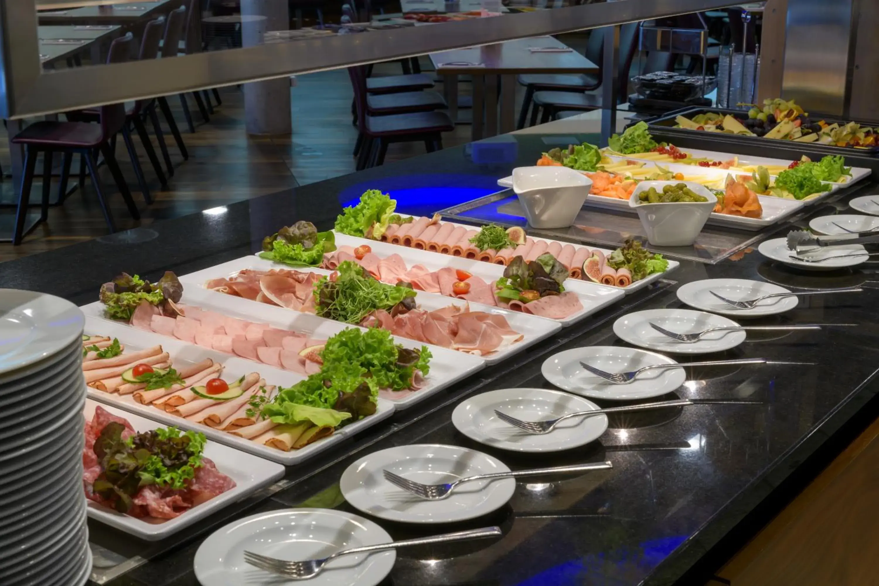 Breakfast in Hilton Garden Inn Stuttgart NeckarPark Breakfast in Hilton Garden Inn Stuttgart NeckarPark