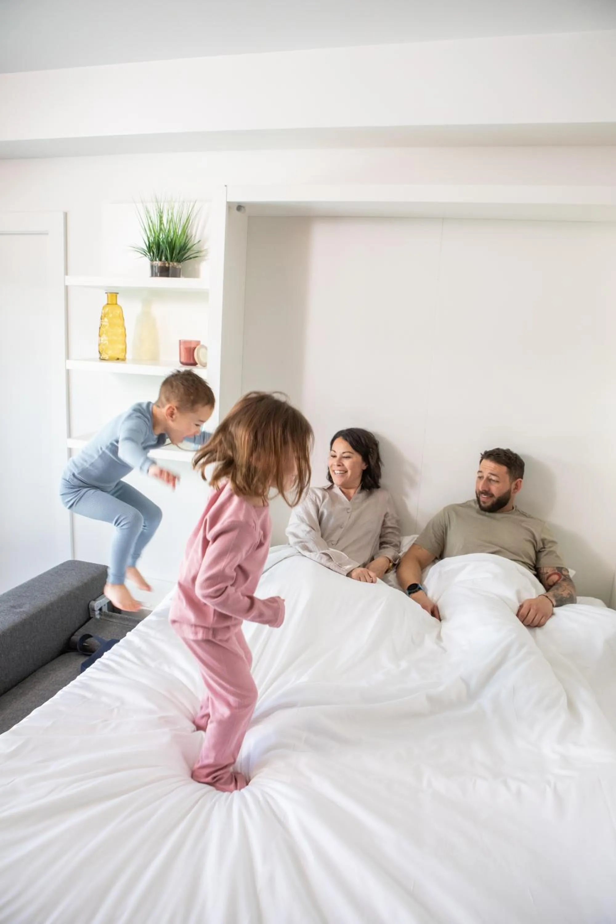 Bed in YOTELPAD Park City