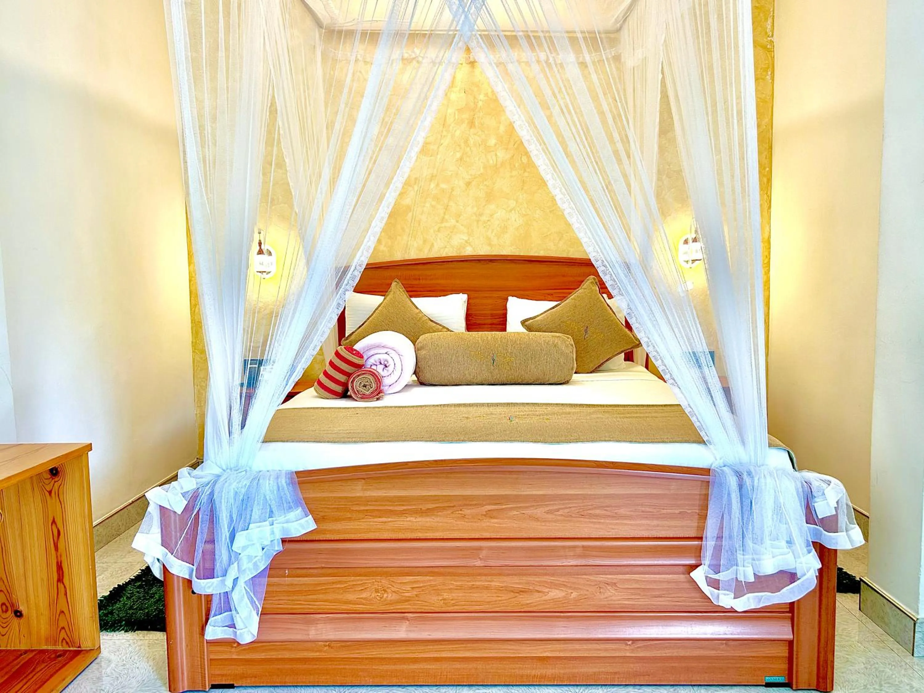 Bed in Hotel Ella`s Edge