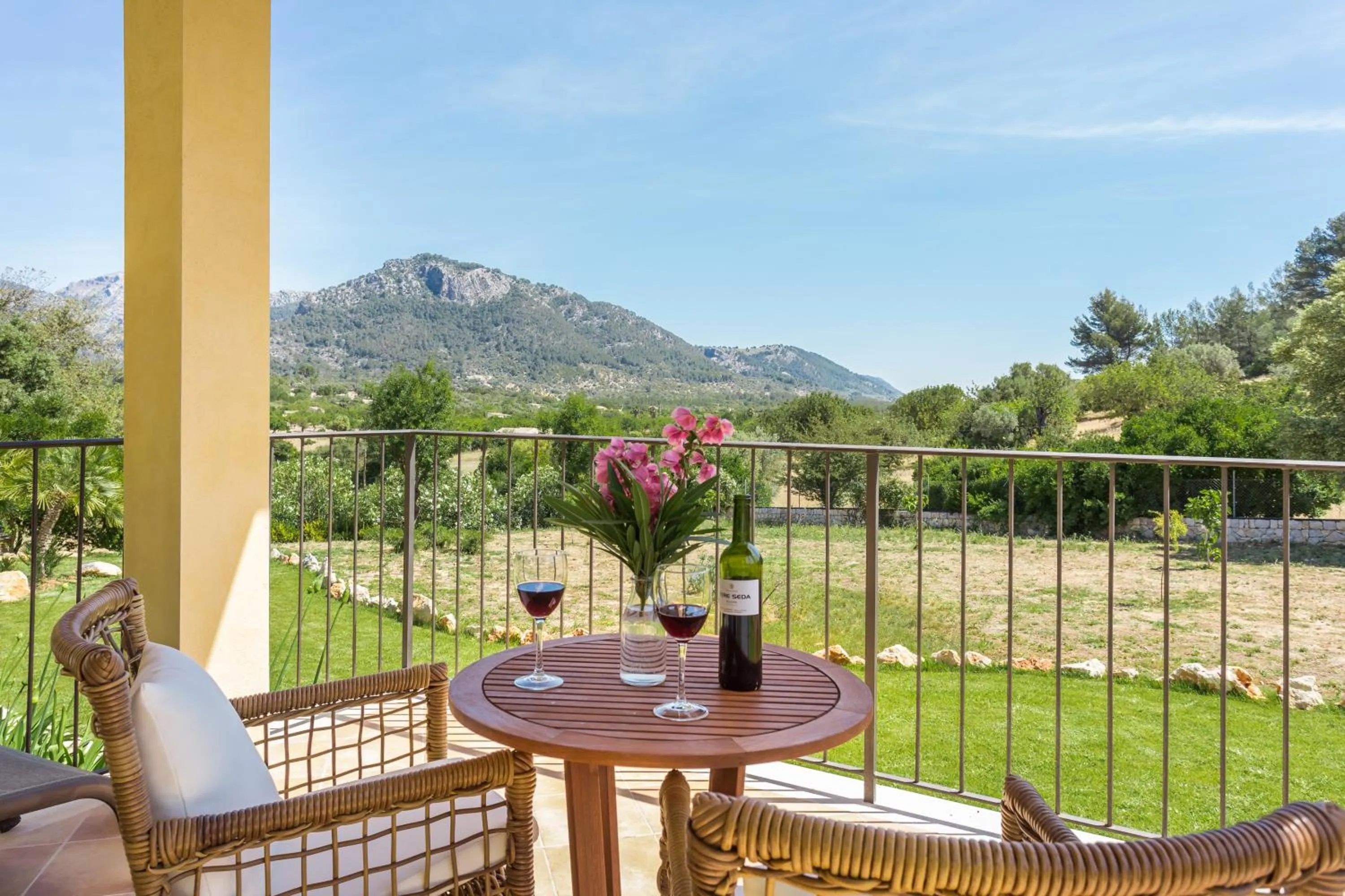 Mountain view in Finca Son Ametler