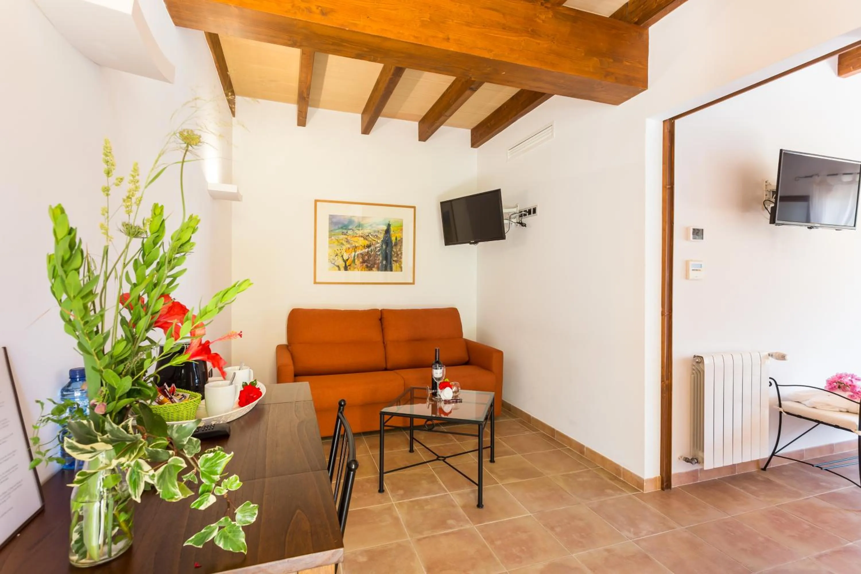 Seating area in Finca Son Ametler