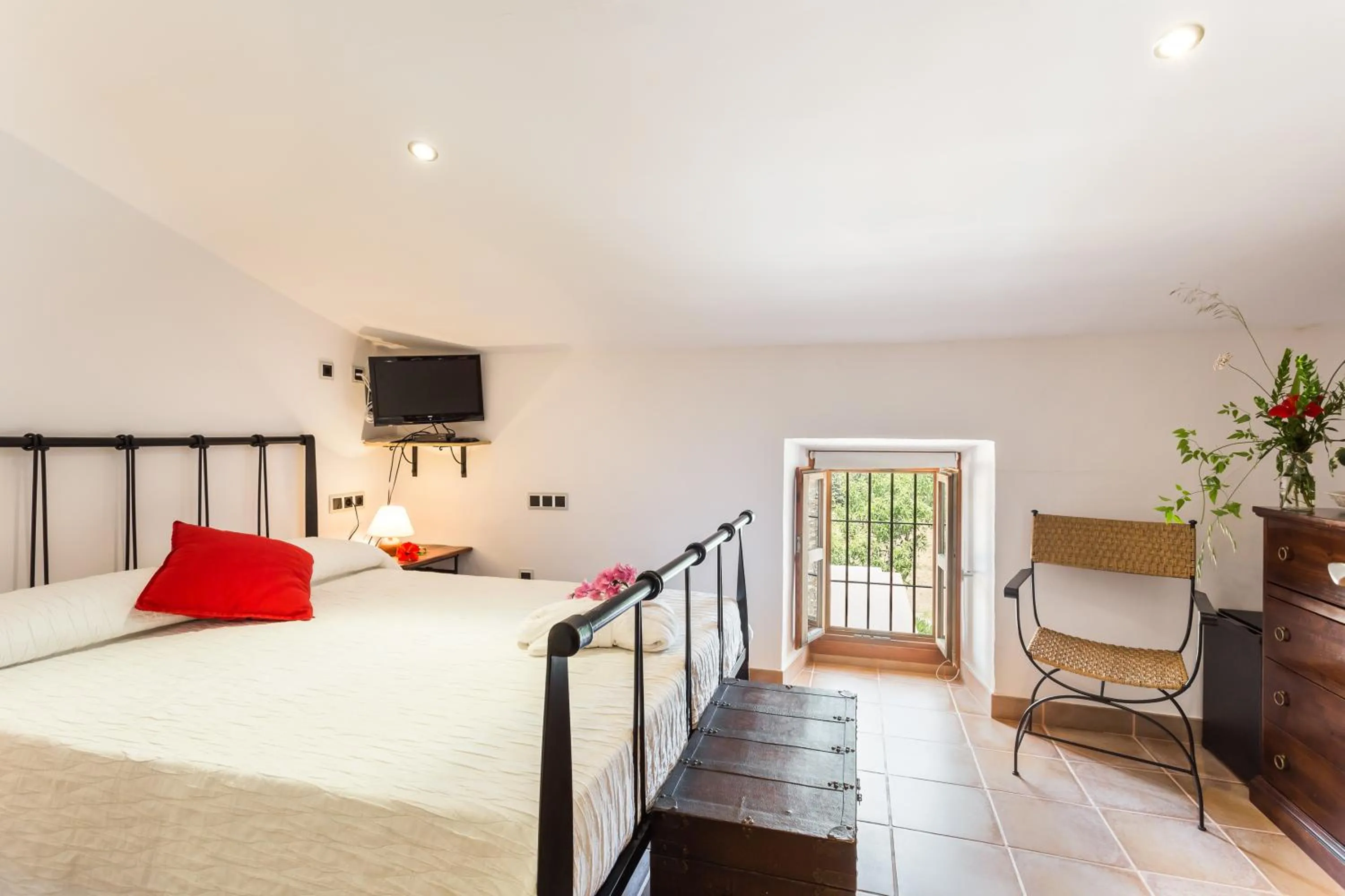 Bedroom, Bed in Finca Son Ametler