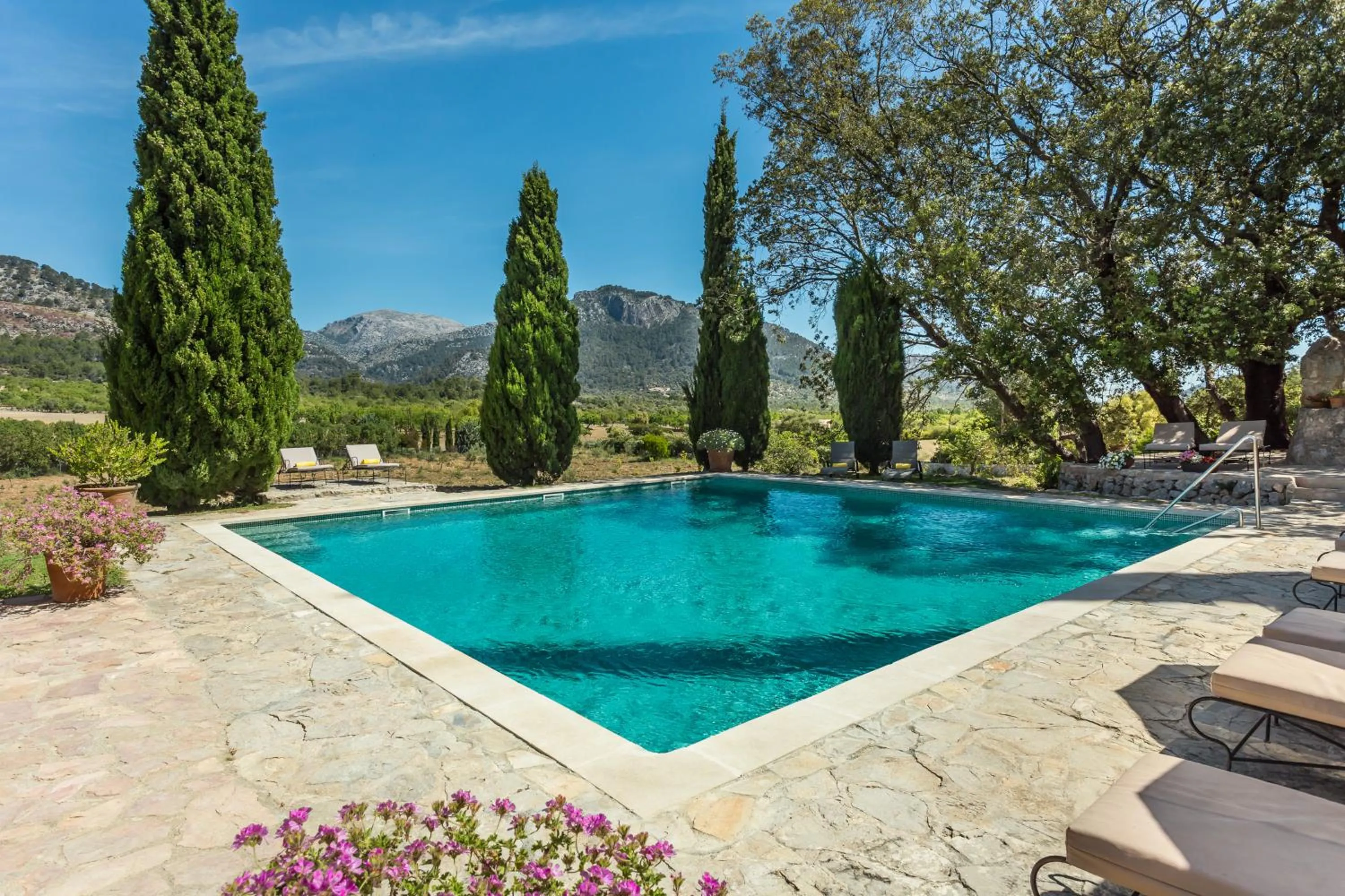 Swimming pool in Finca Son Ametler