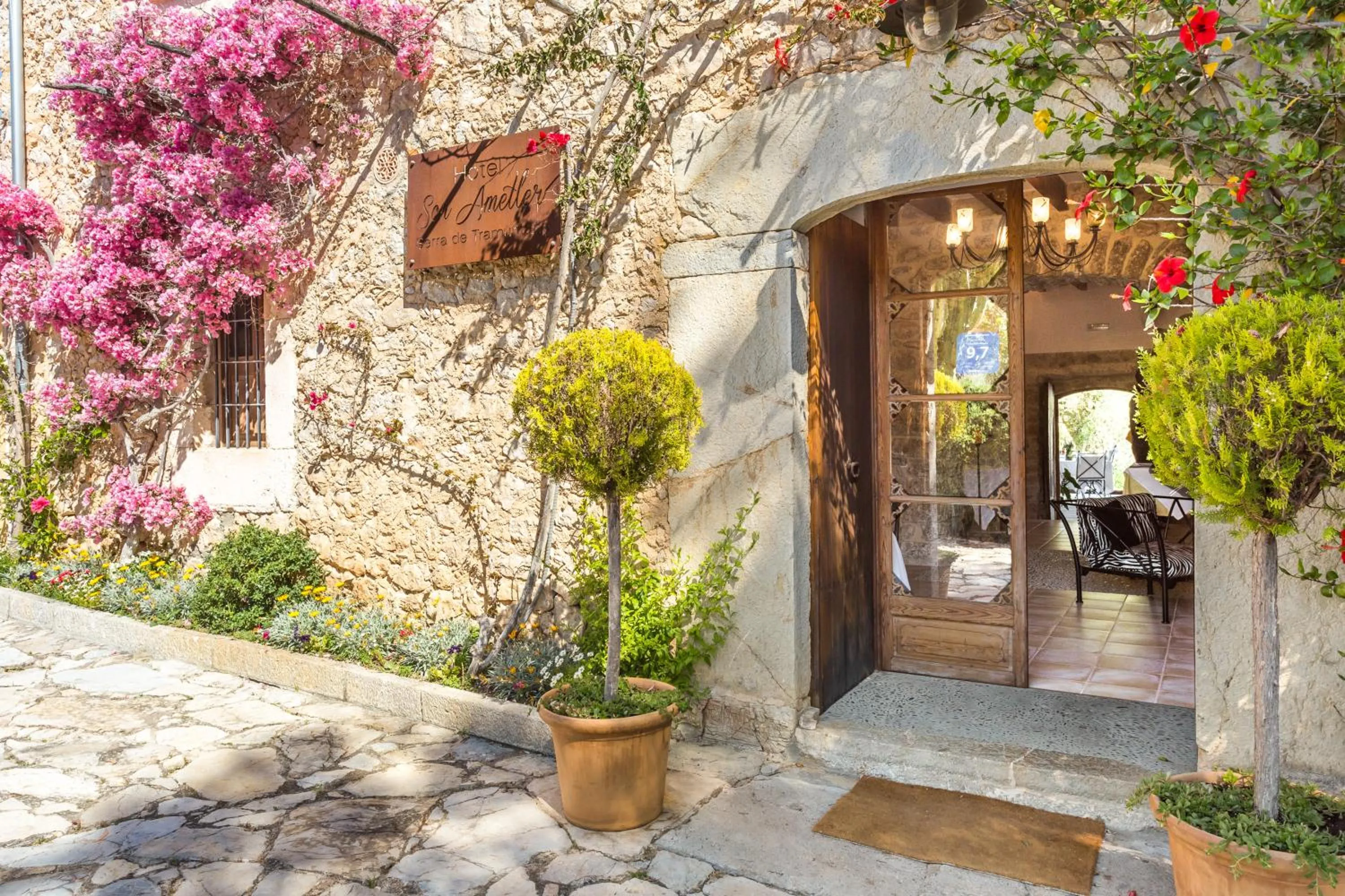 Decorative detail in Finca Son Ametler