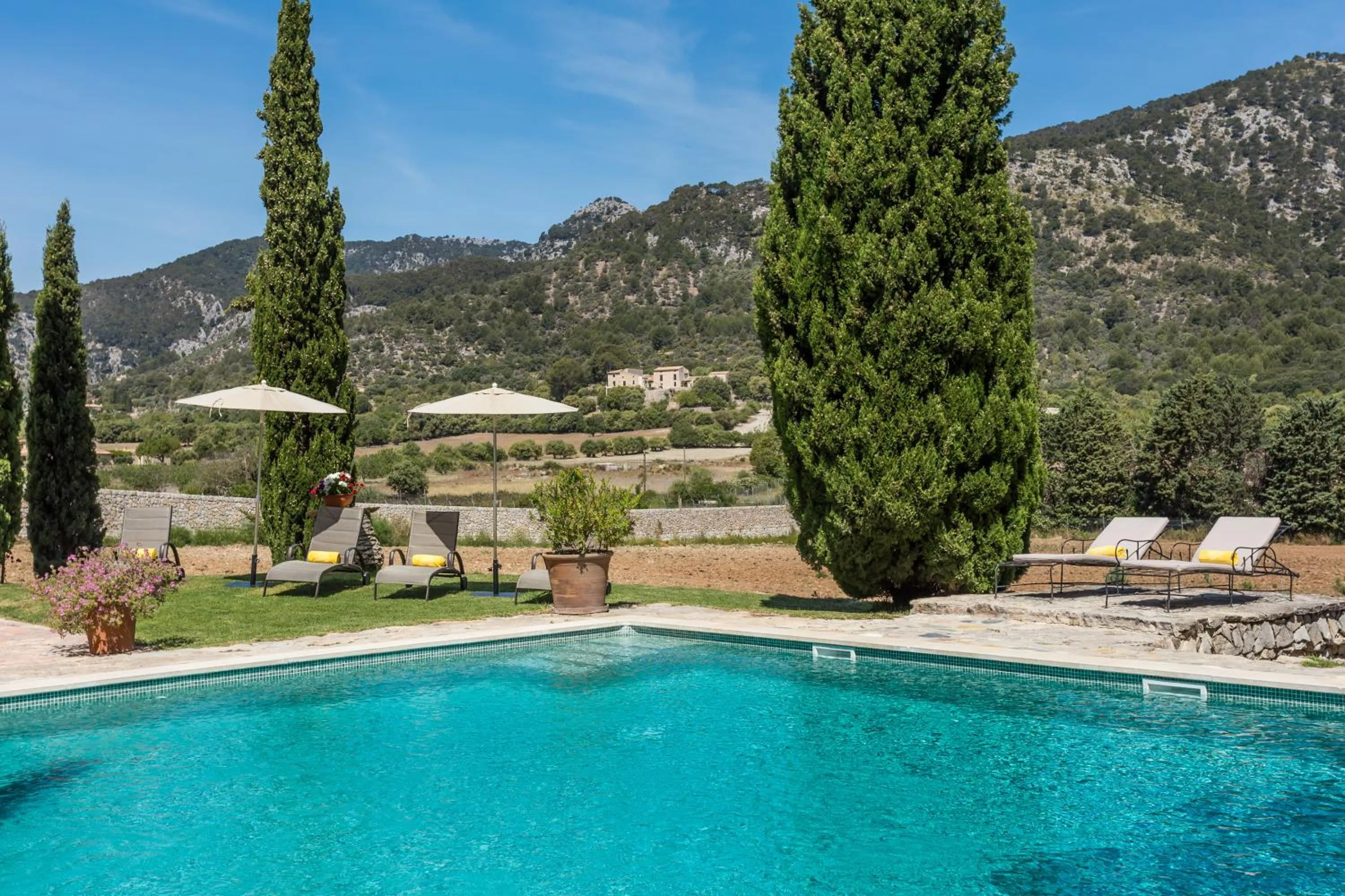 Swimming pool in Finca Son Ametler