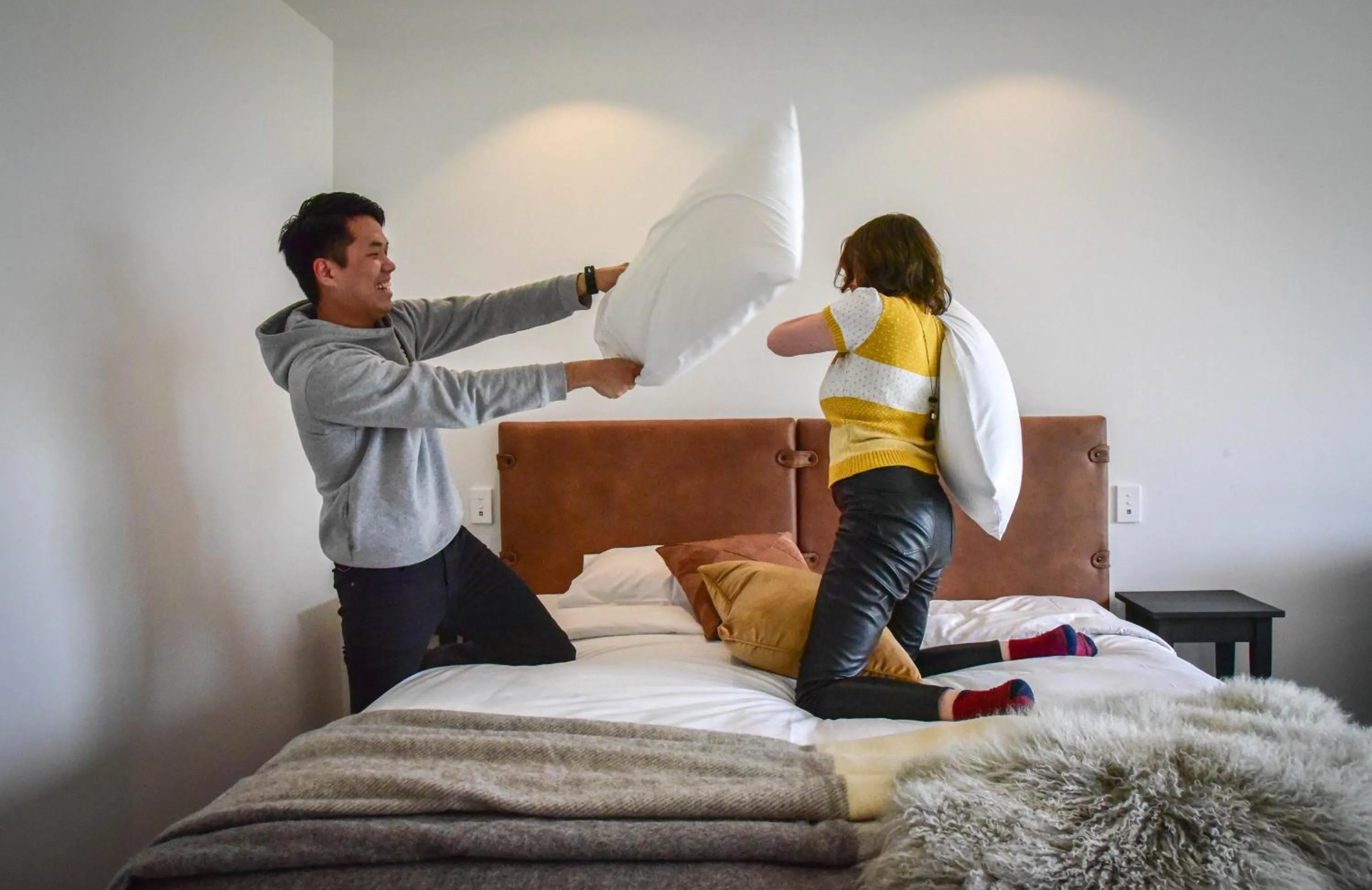 Bedroom in Mariner Suites