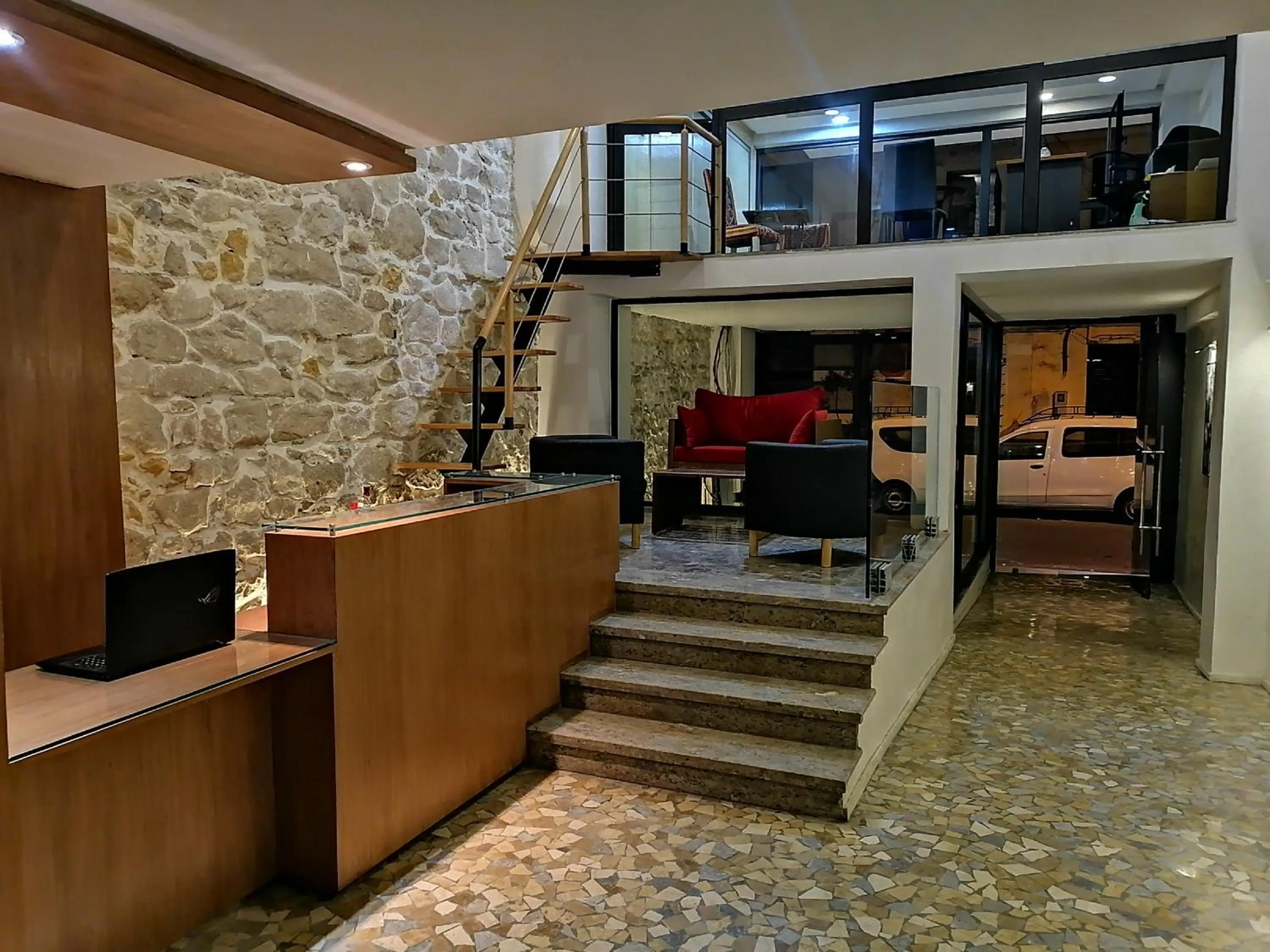 Lobby or reception in Casa City Break Appart hôtel