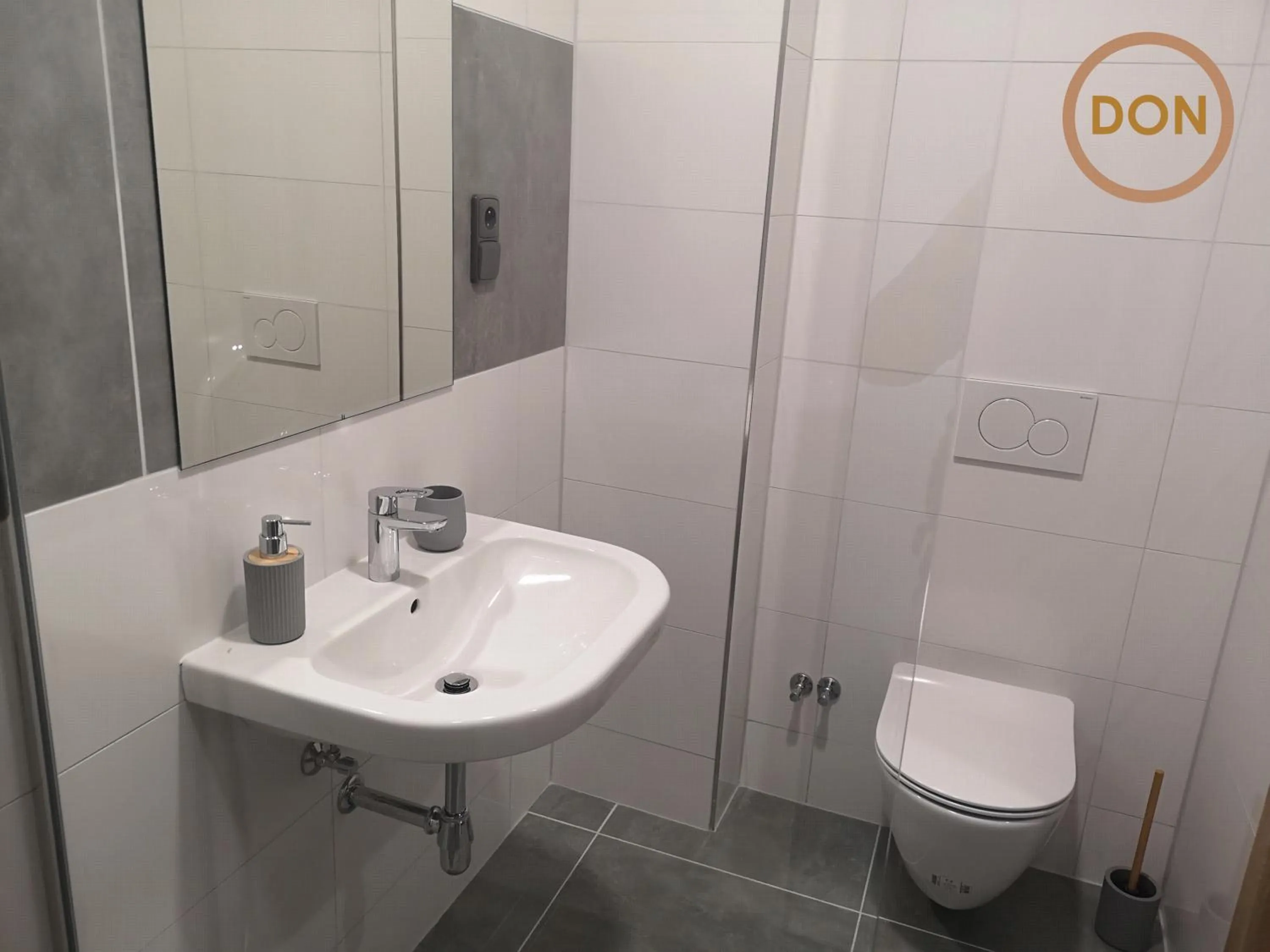 Bathroom in Penzion DON