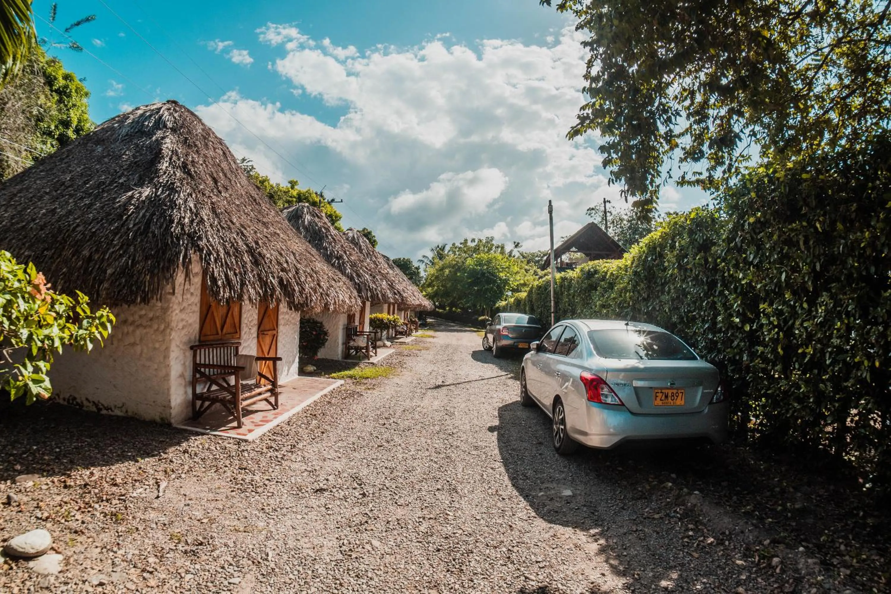 Parking in Praba Hostel