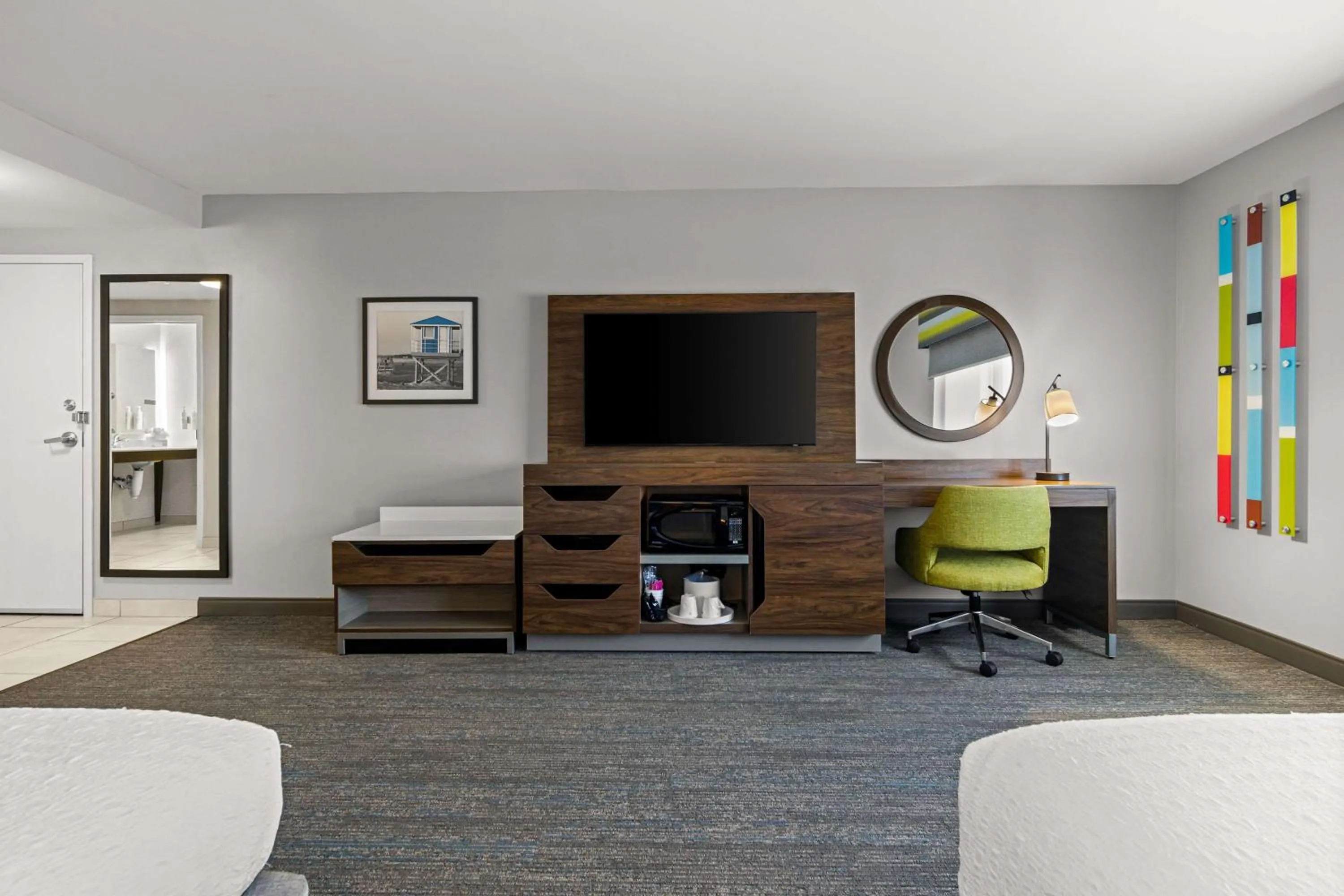 Bedroom, Bed in Hampton Inn & Suites Schererville