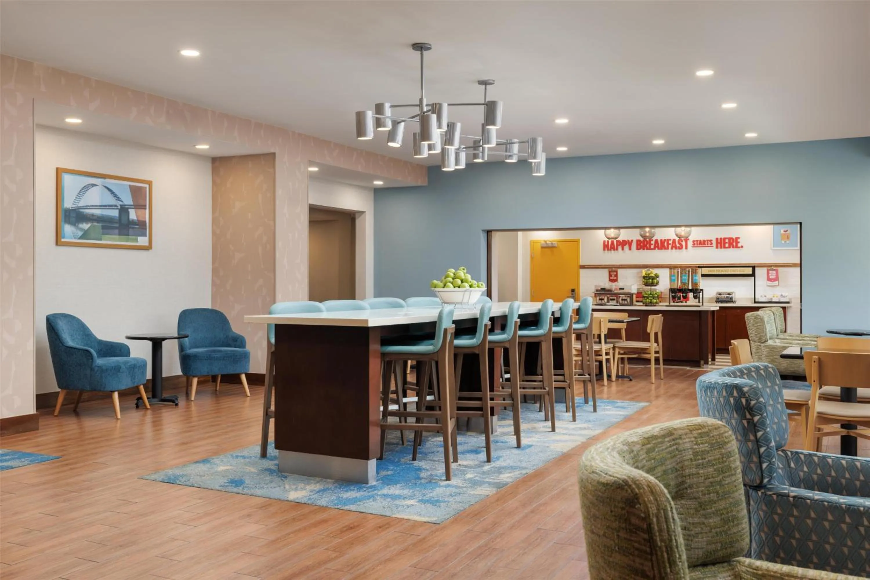 Breakfast in Hampton Inn Kimball