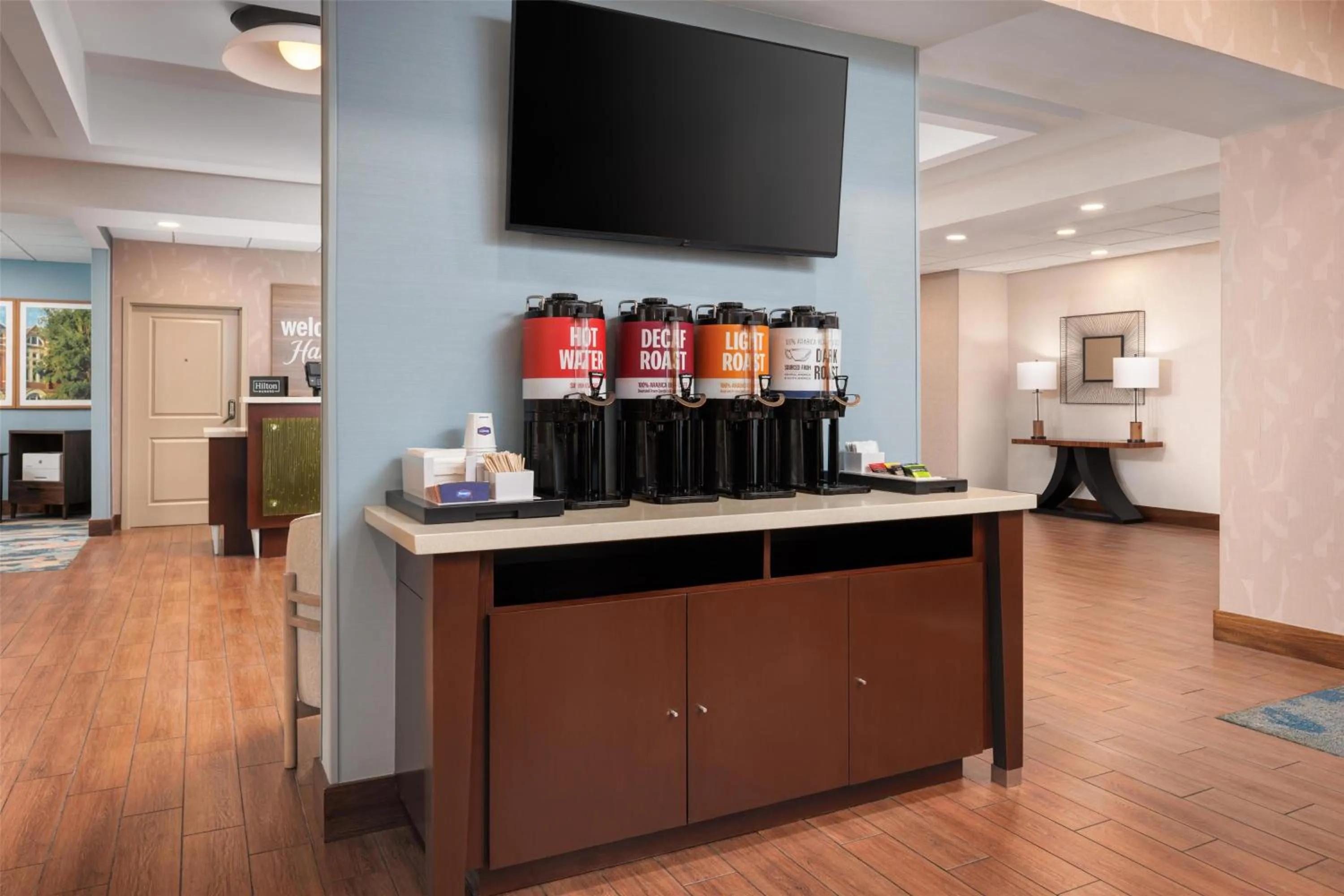 Lobby or reception in Hampton Inn Kimball
