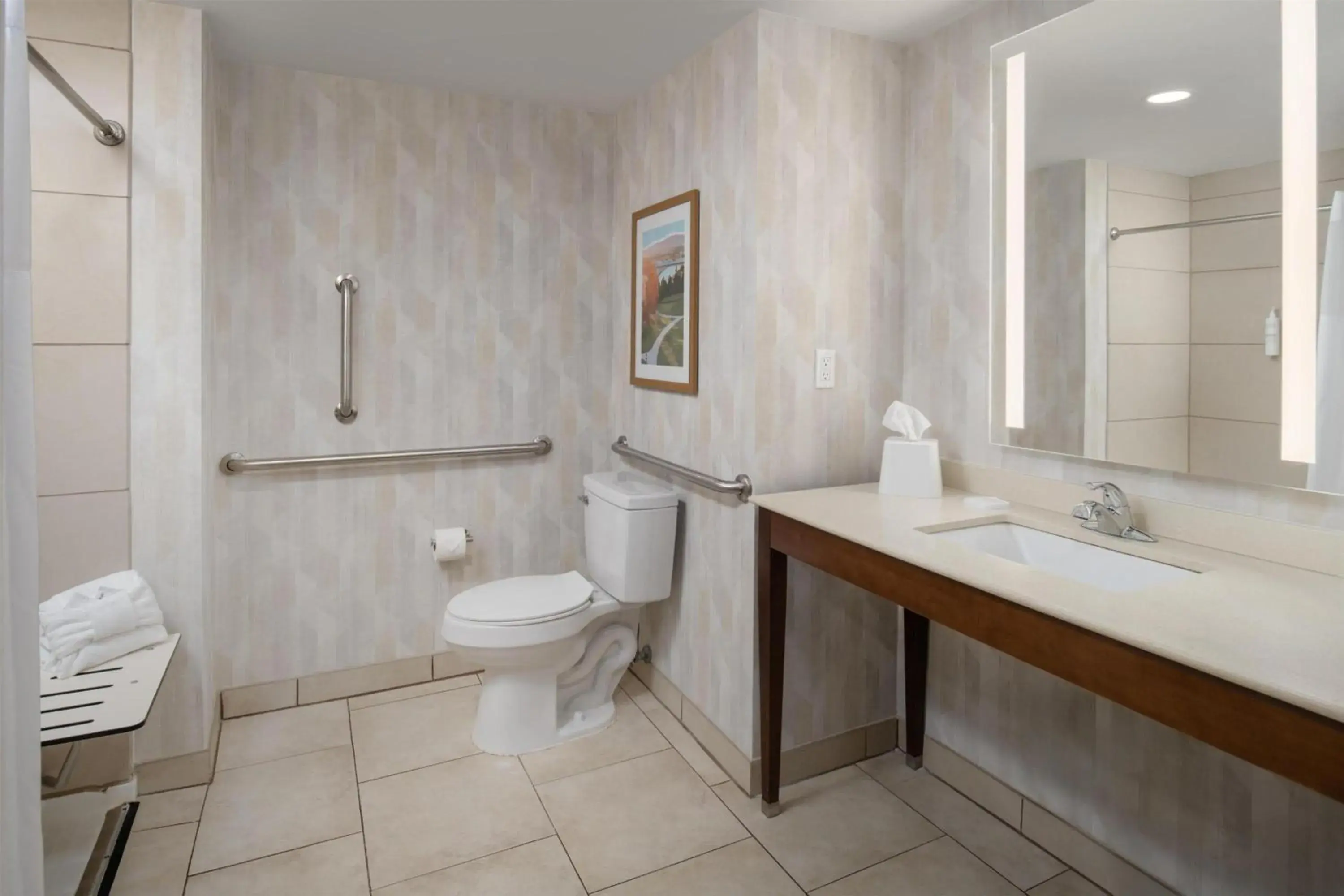 Bathroom in Hampton Inn Kimball Bathroom in Hampton Inn Kimball