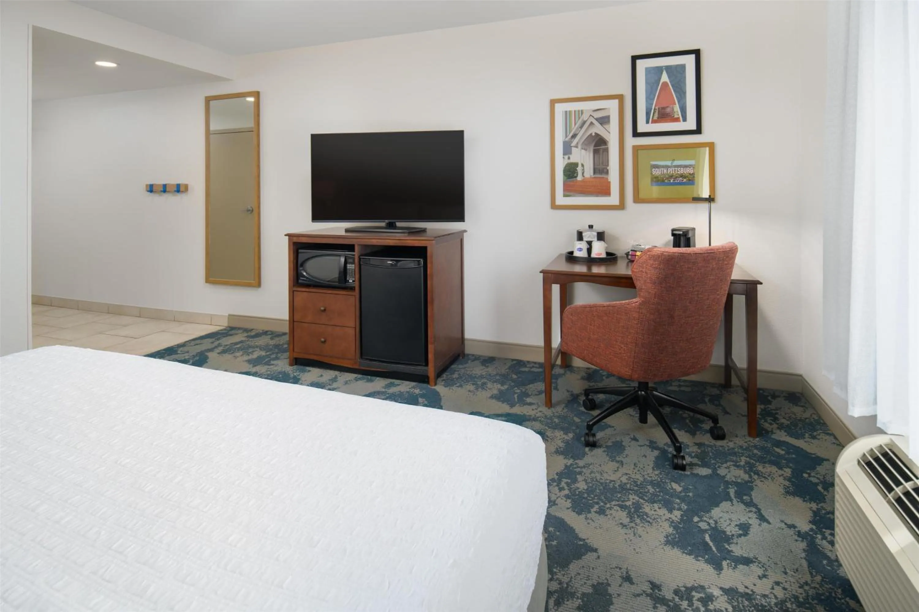 Bedroom, Bed in Hampton Inn Kimball