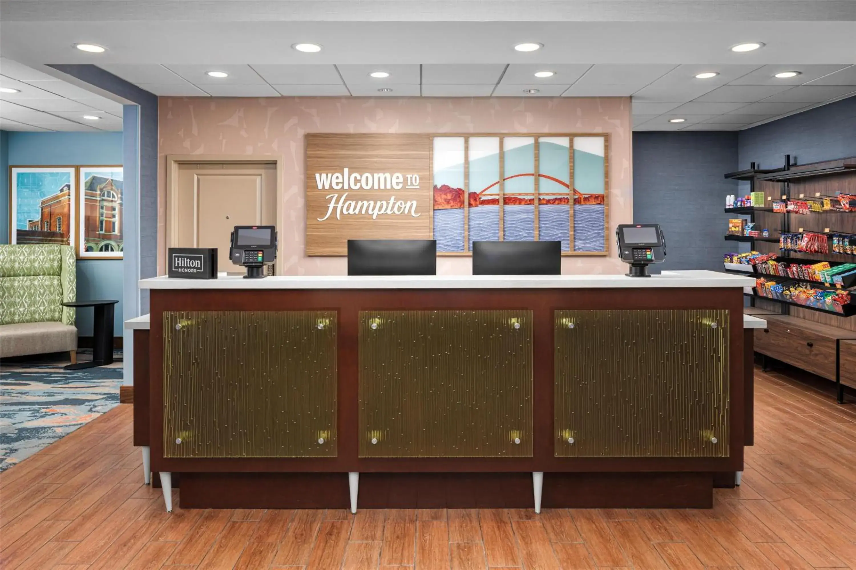 Lobby or reception in Hampton Inn Kimball Lobby or reception in Hampton Inn Kimball