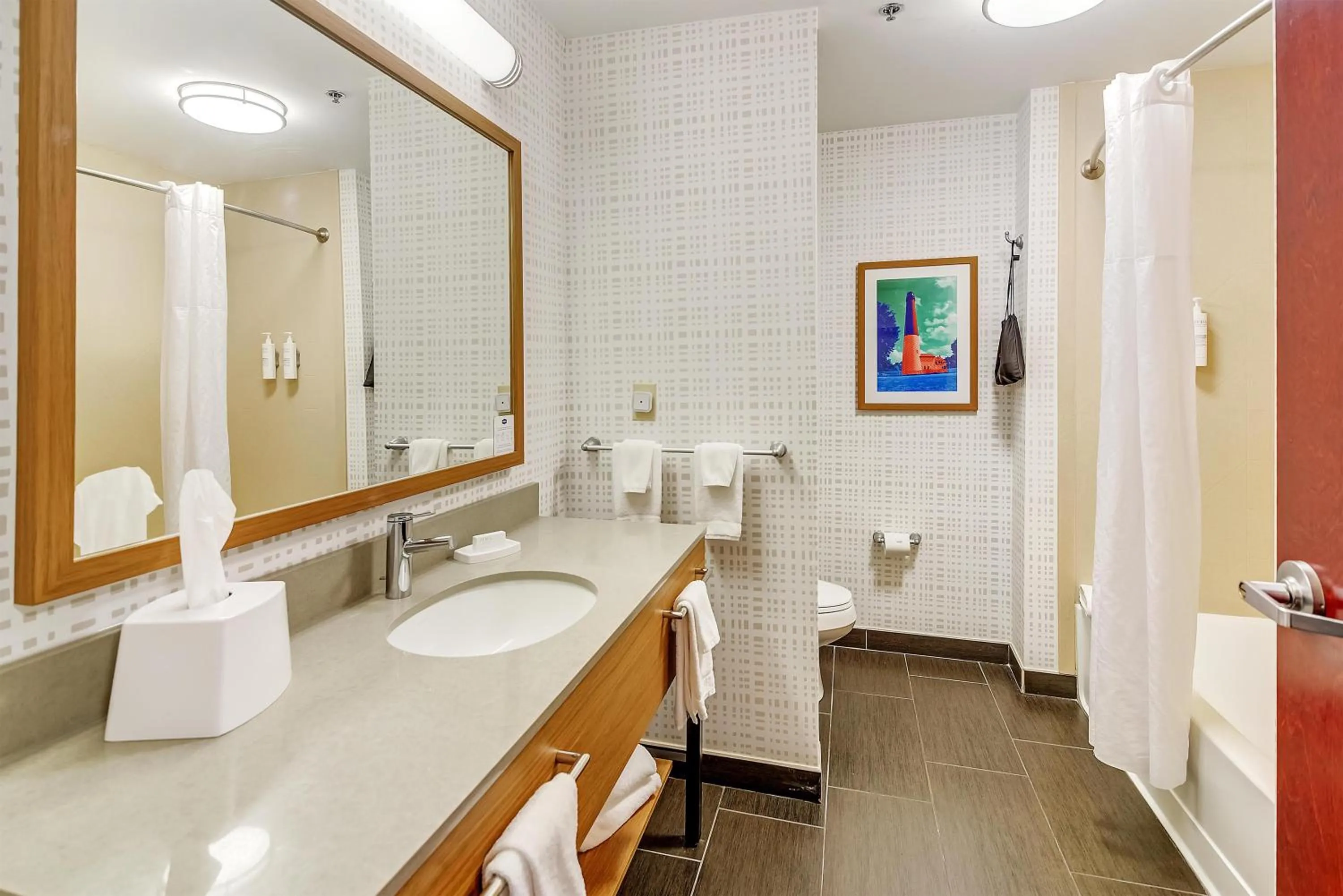 Bathroom in Hampton Inn Foley