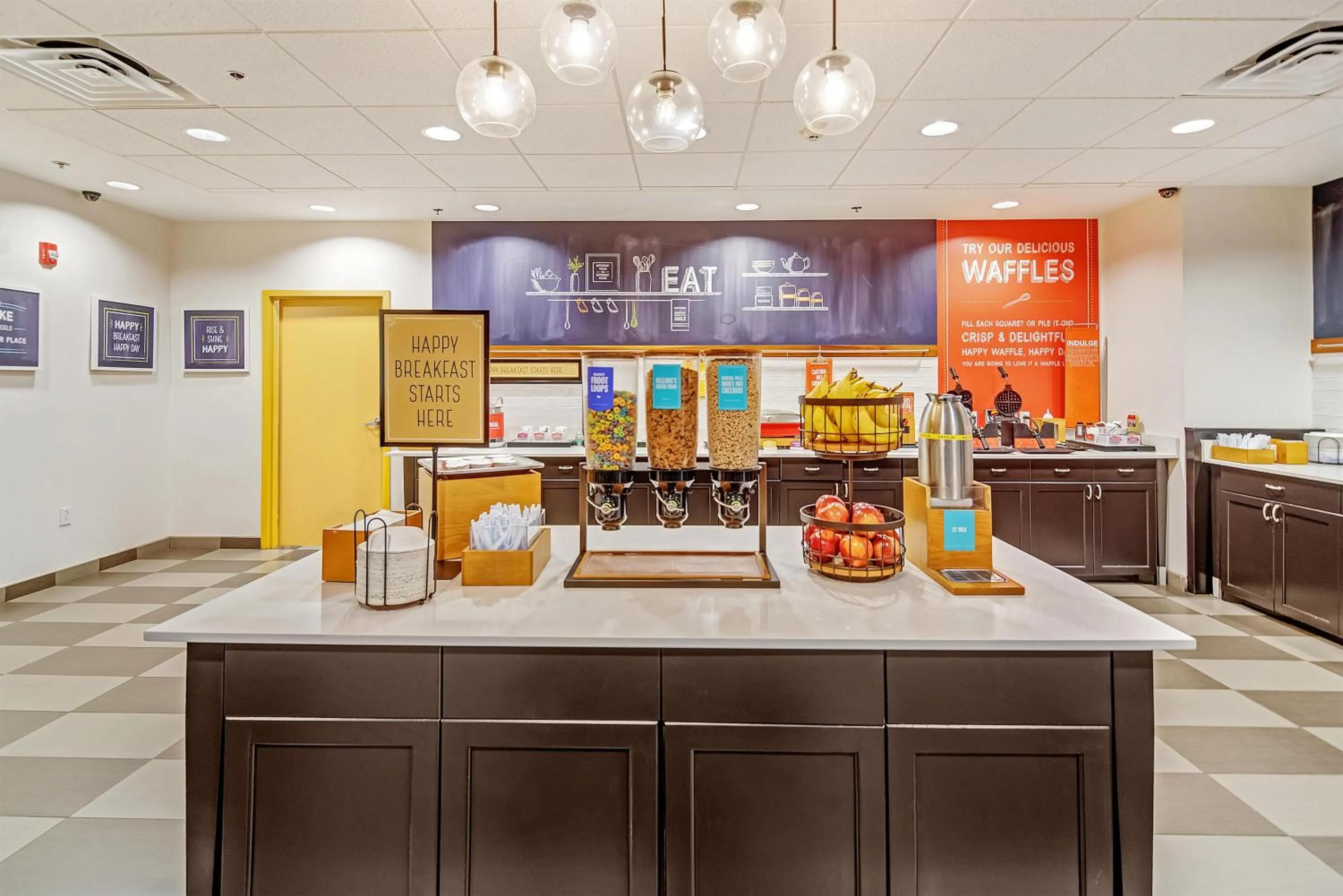 Breakfast in Hampton Inn Foley