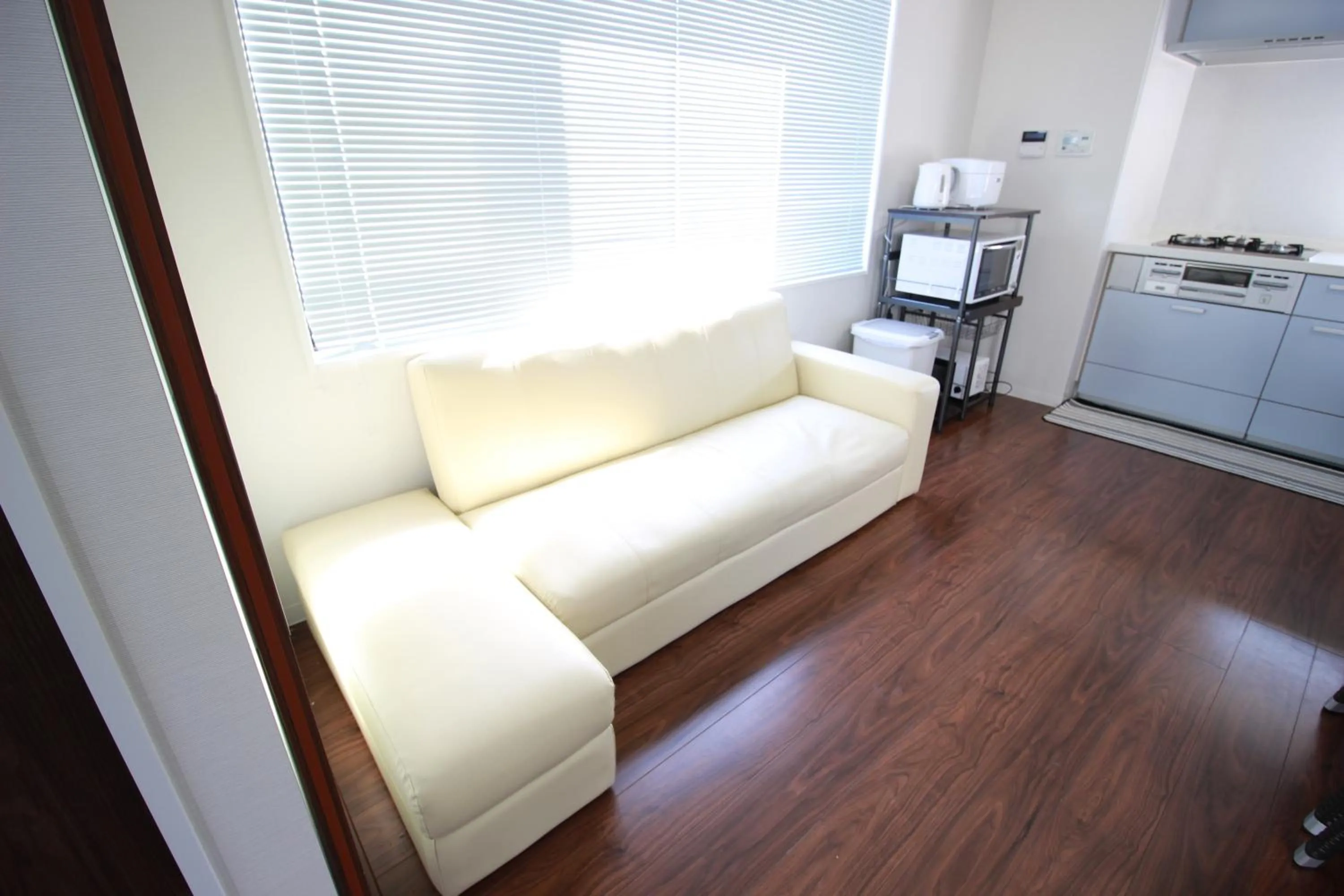 Living room in Atrium Deluxe Apartments Osaka - Self Check-In Only
