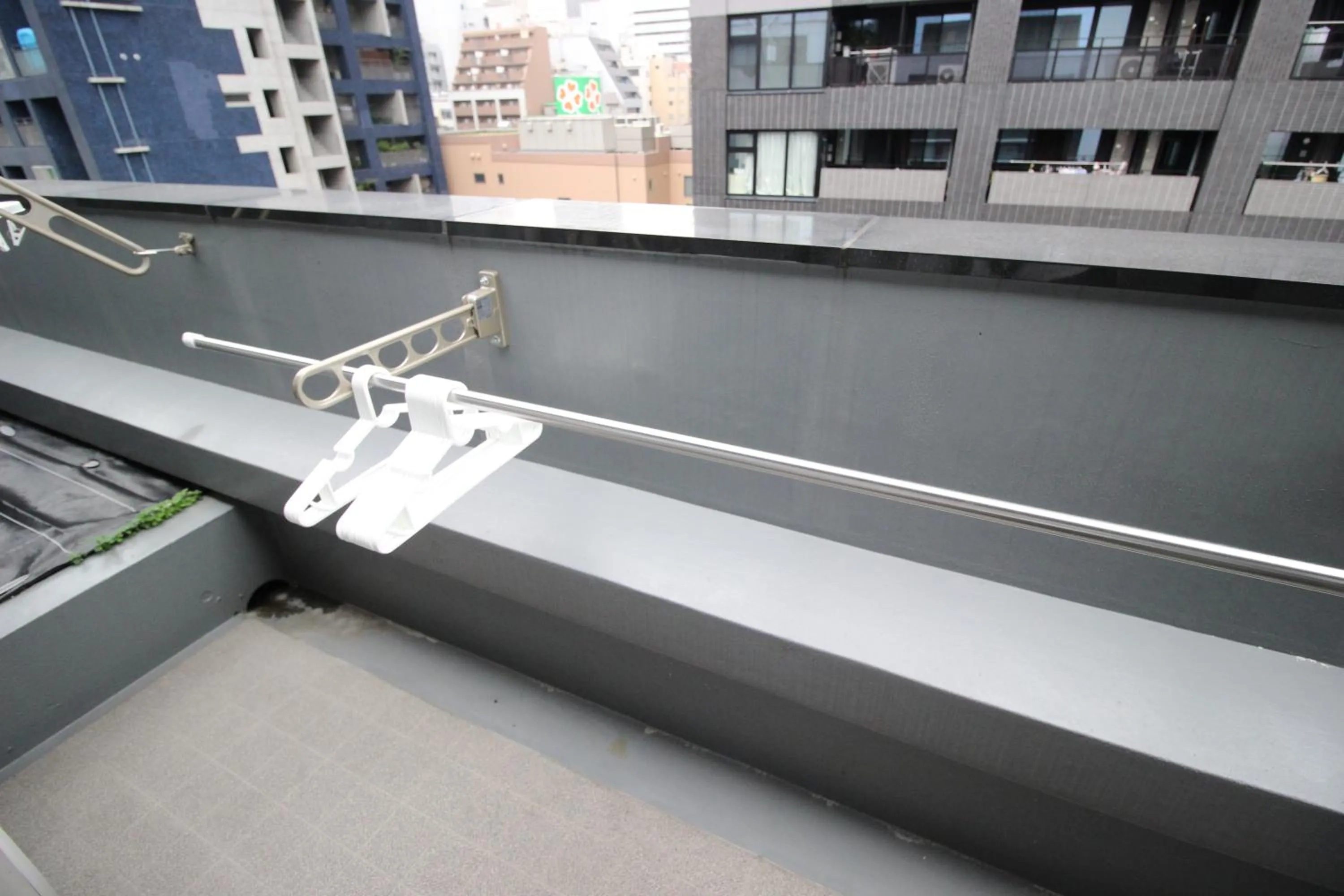 Balcony/Terrace in Atrium Deluxe Apartments Osaka - Self Check-In Only