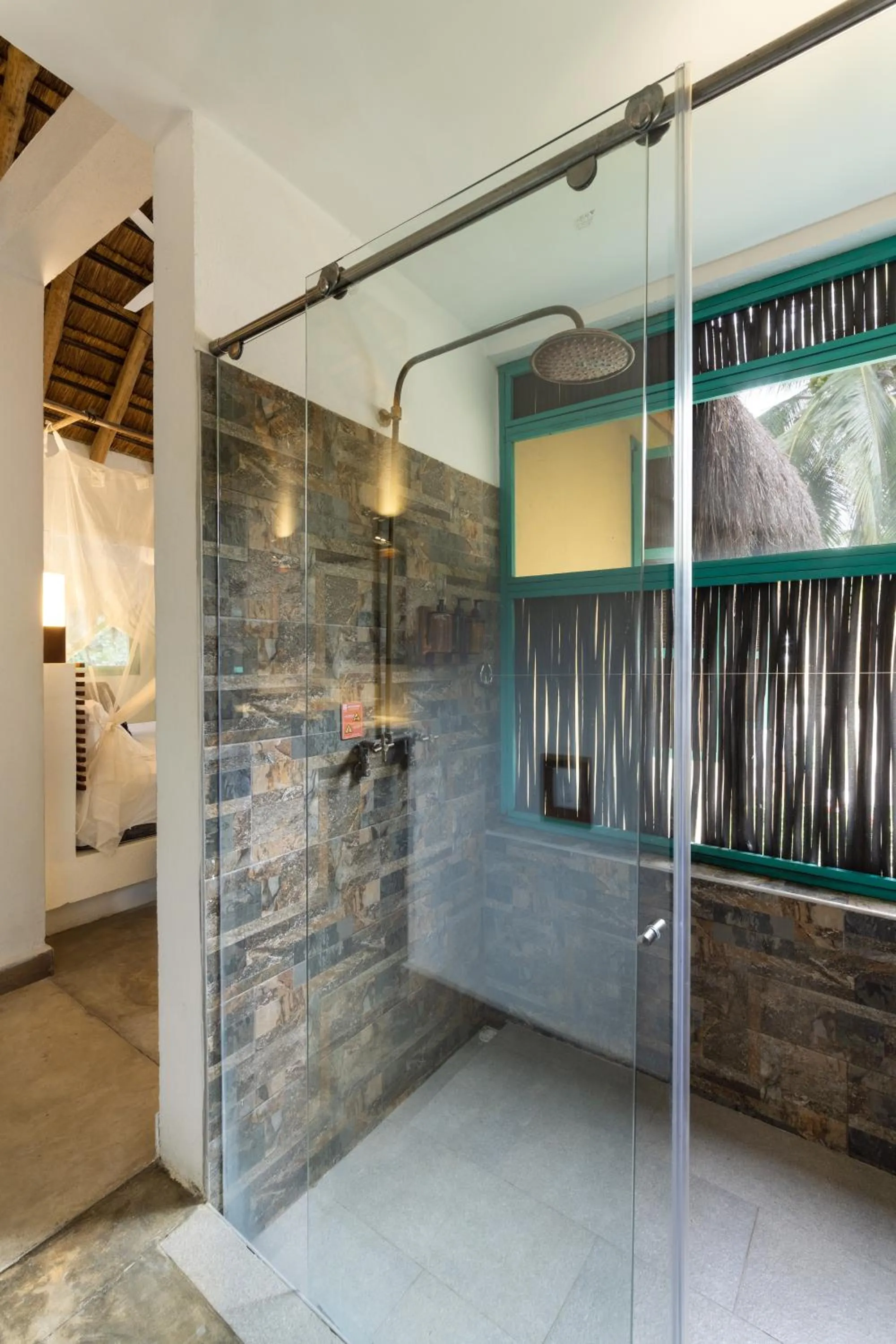 Shower in Aite Eco Resort