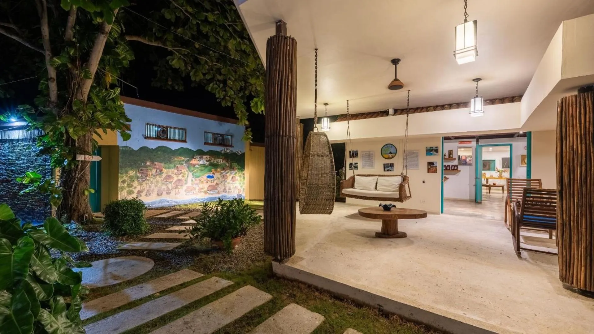 Living room in Aite Eco Resort