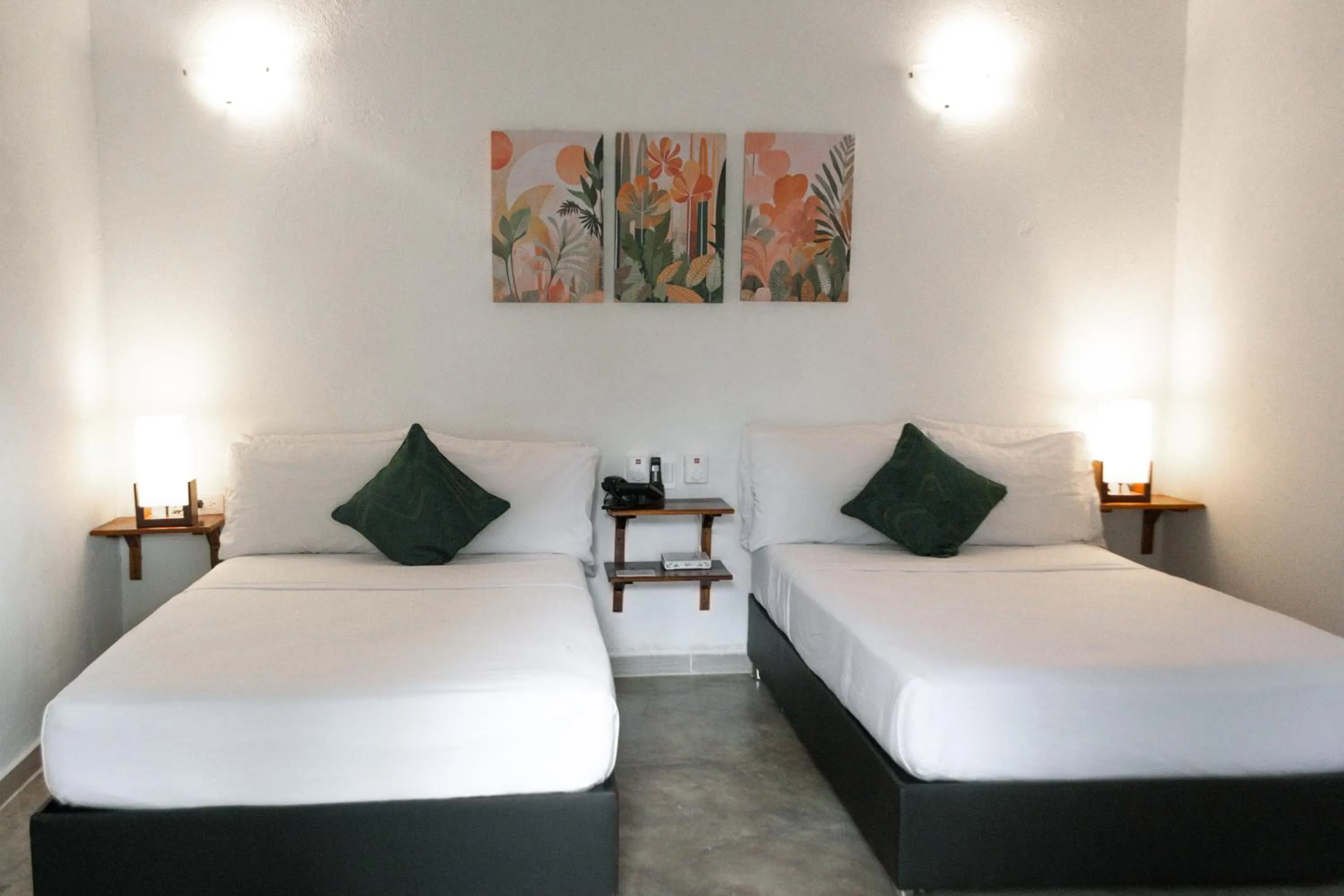 Bed in Aite Eco Resort