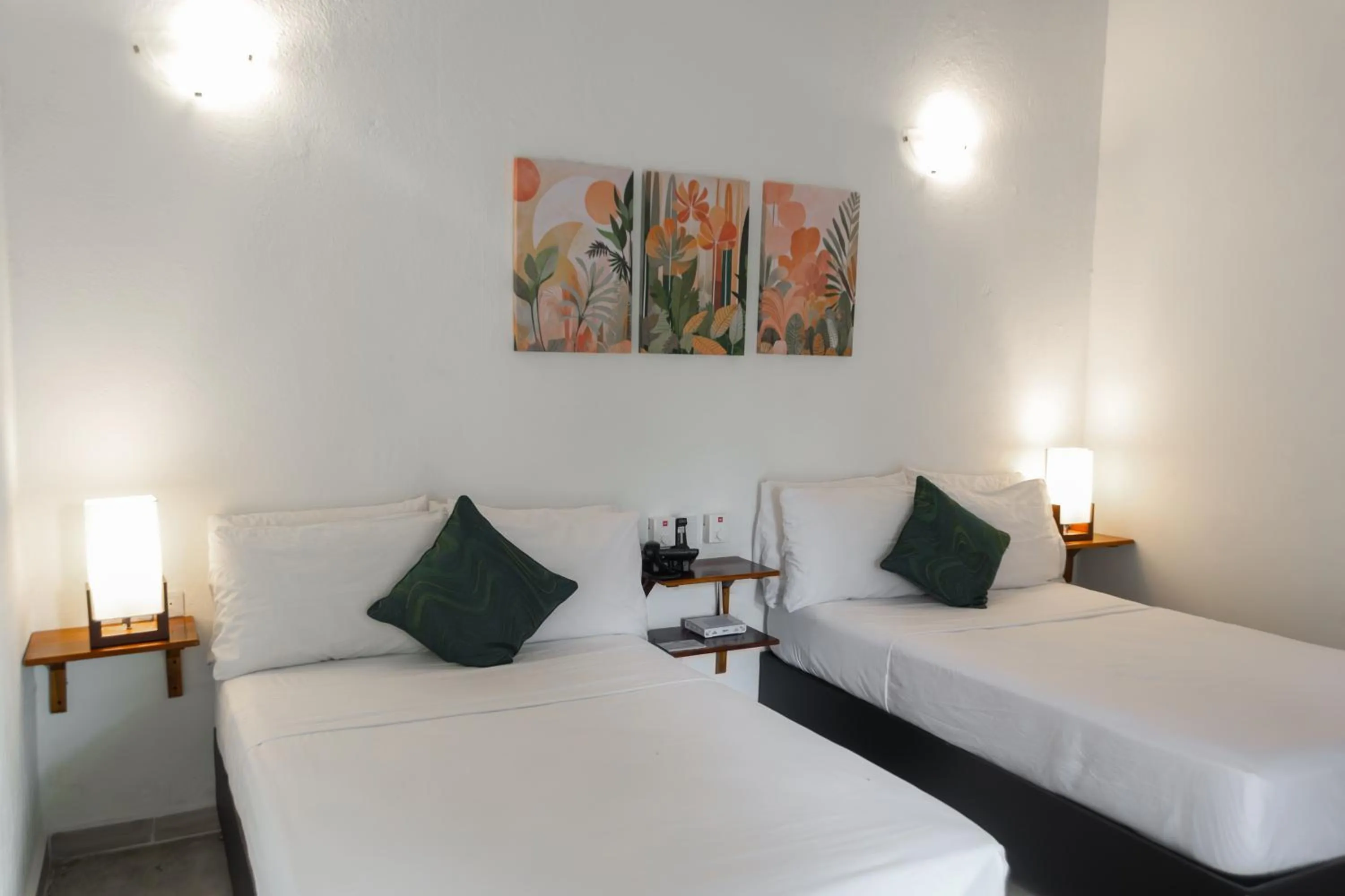 Bed in Aite Eco Resort