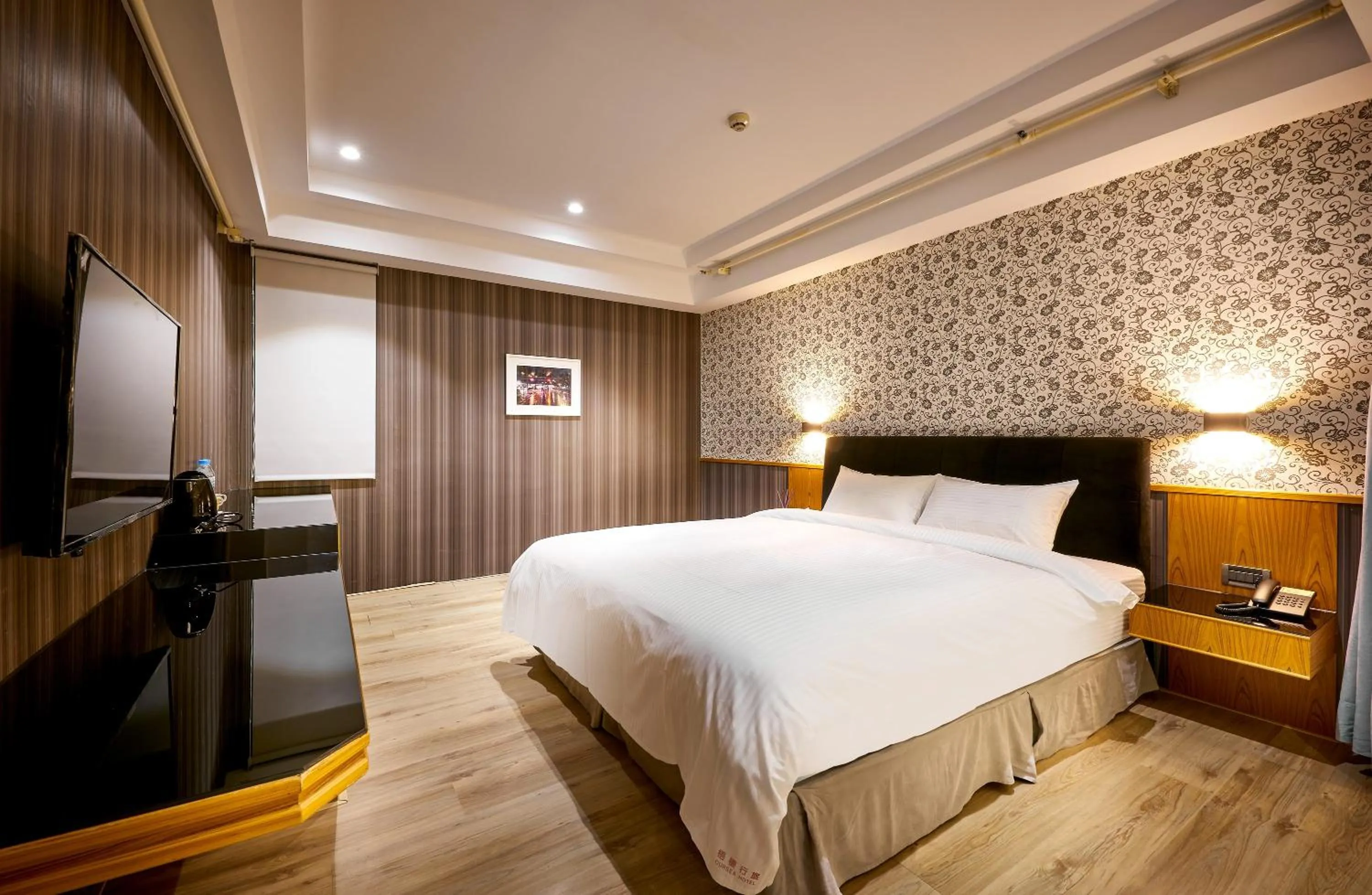 Photo of the whole room, Bed in Oursea Hotel