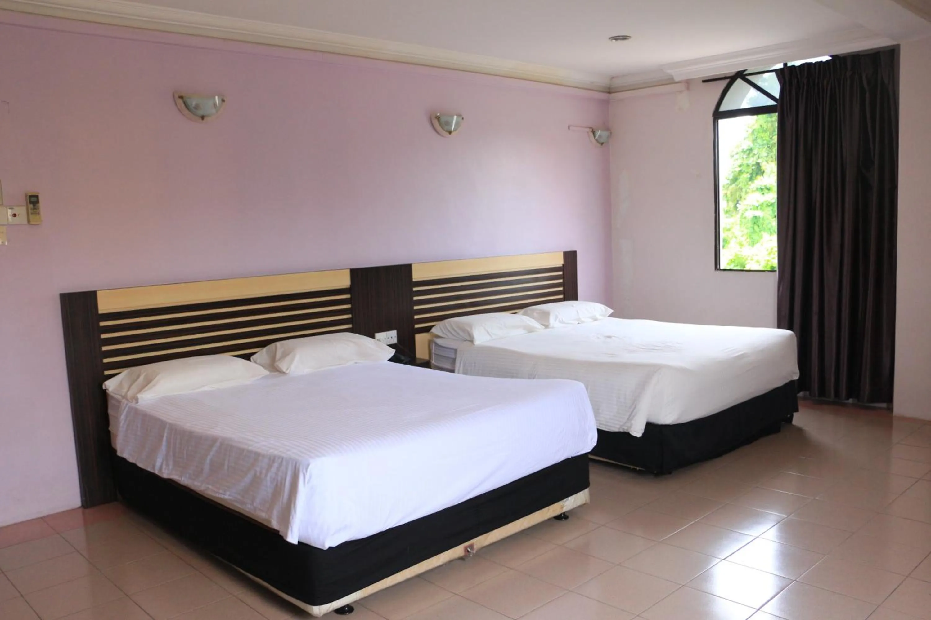 Bed in Hotel Lam Seng