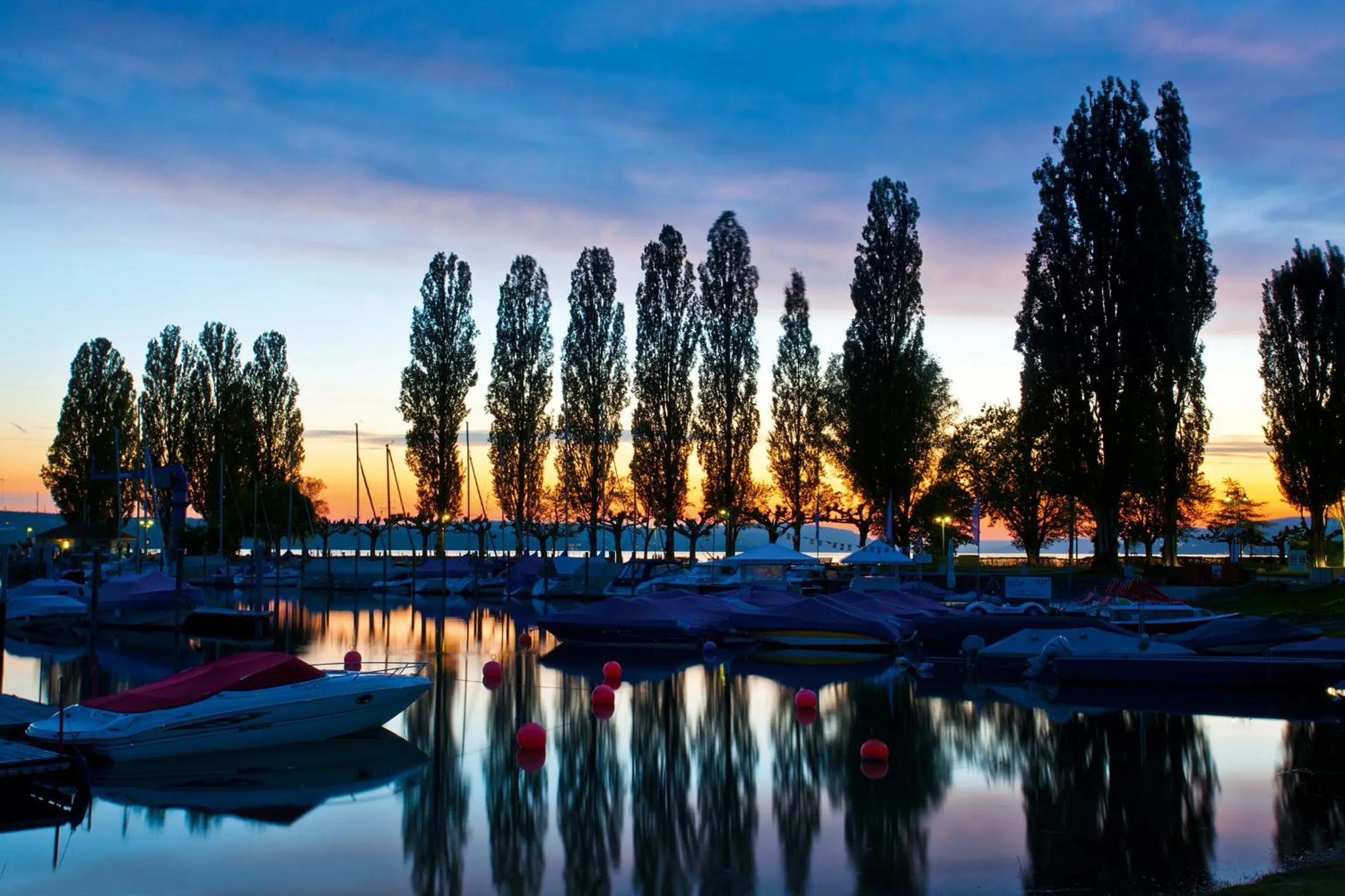 Lake view in Hotel Seehof