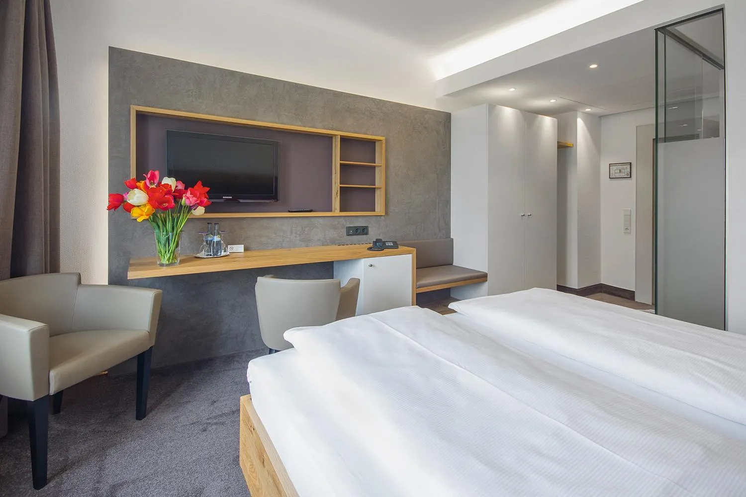 Photo of the whole room, Bed in Hotel Seehof