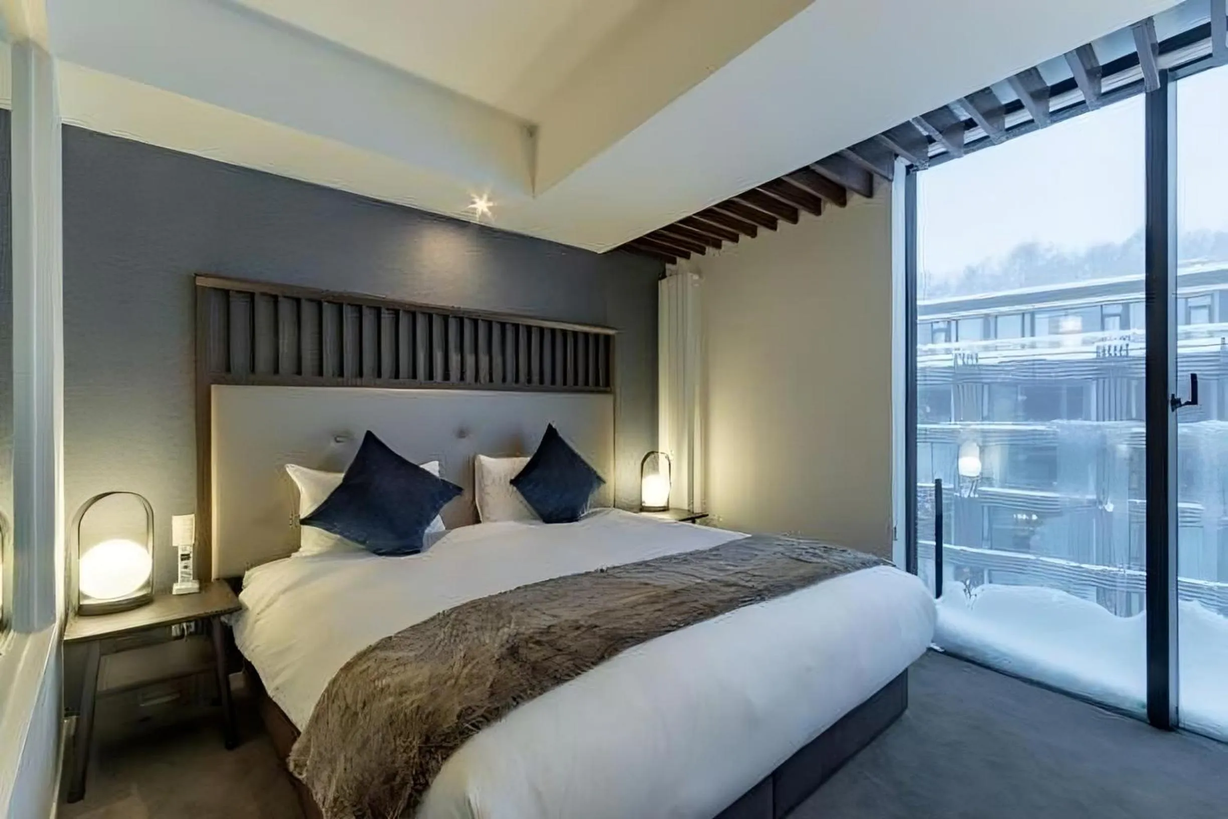 Bedroom, Bed in The Vale Niseko