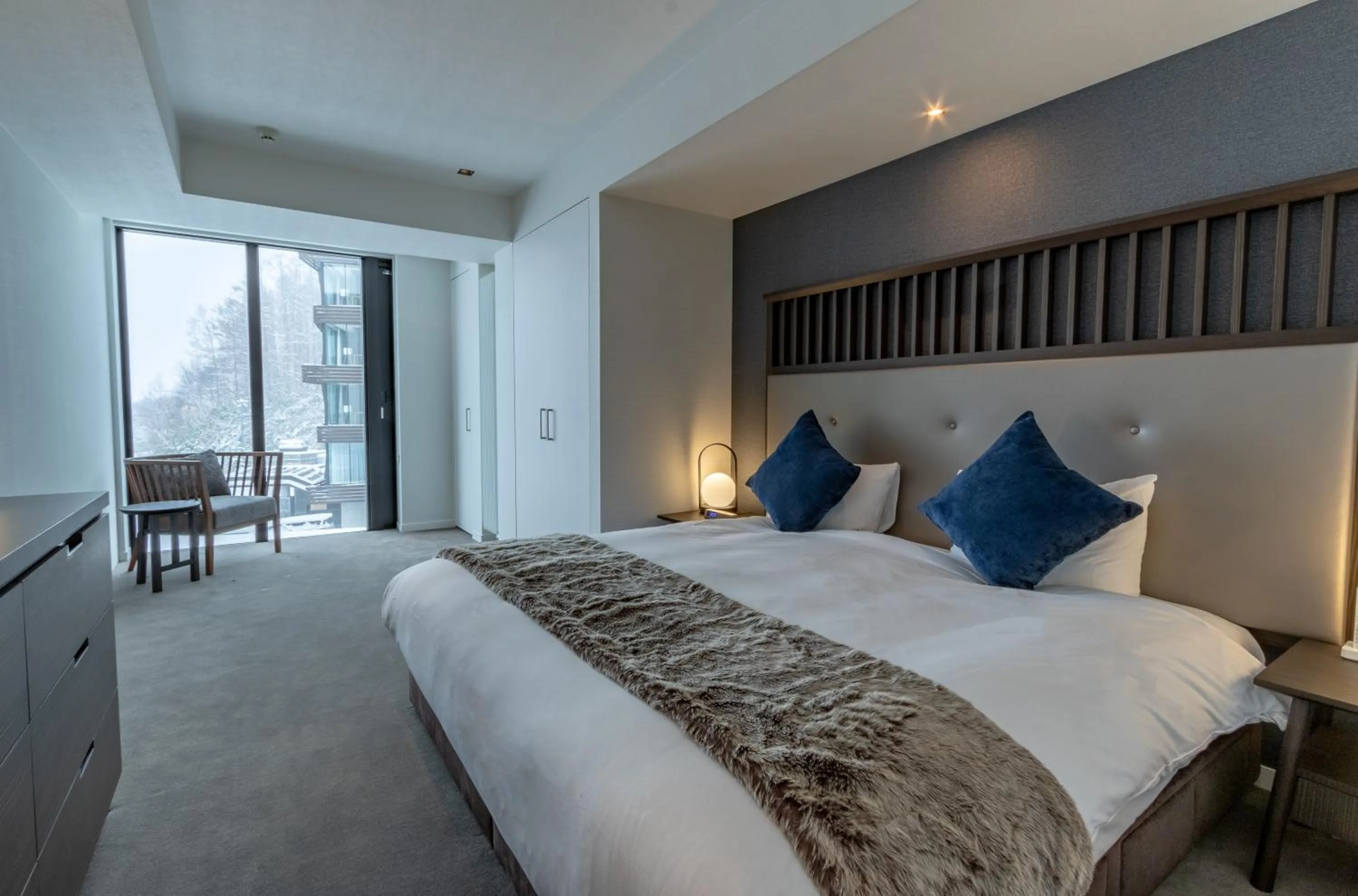 Living room, Bed in The Vale Niseko