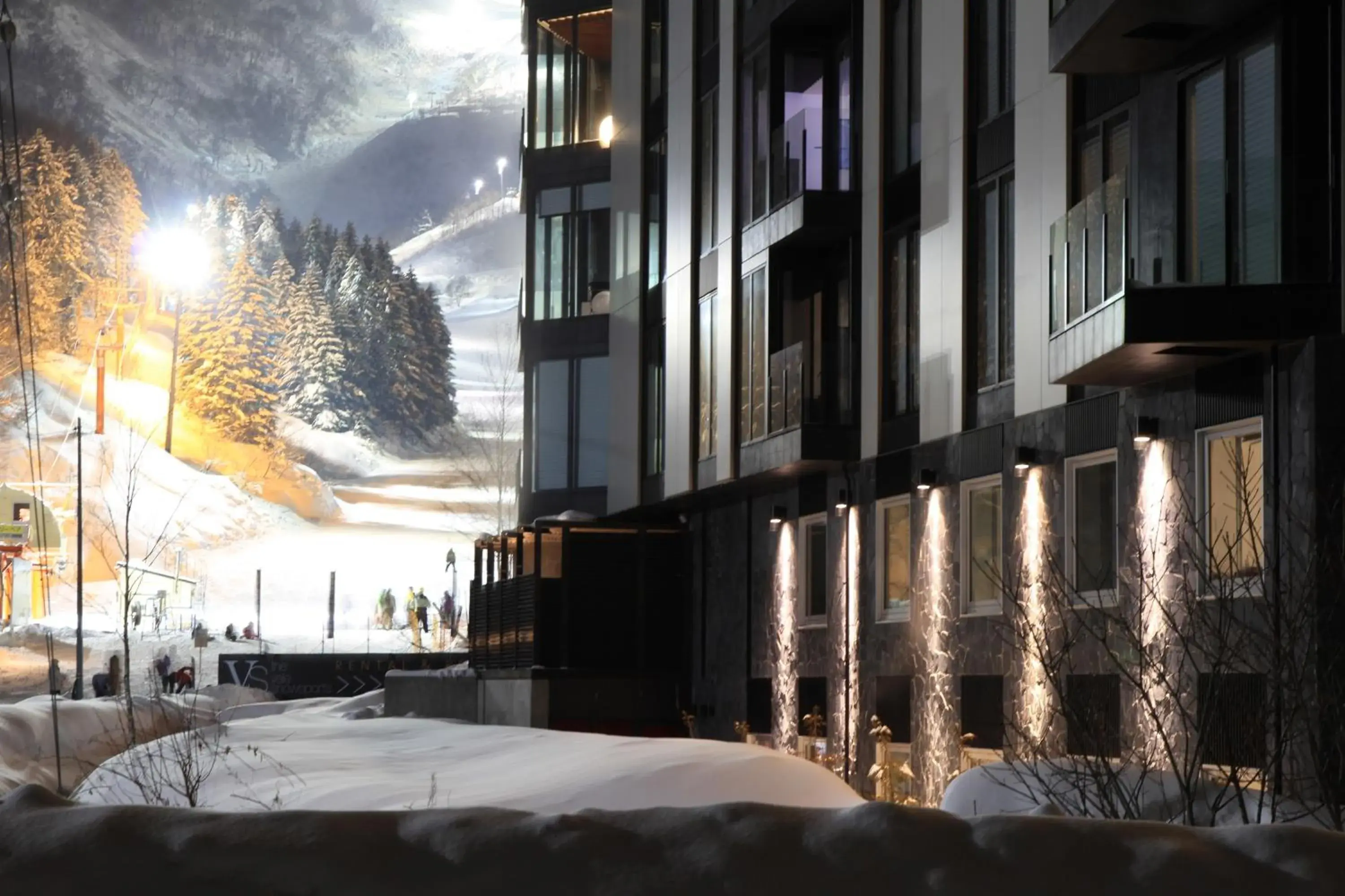 Property building in The Vale Niseko Property building in The Vale Niseko