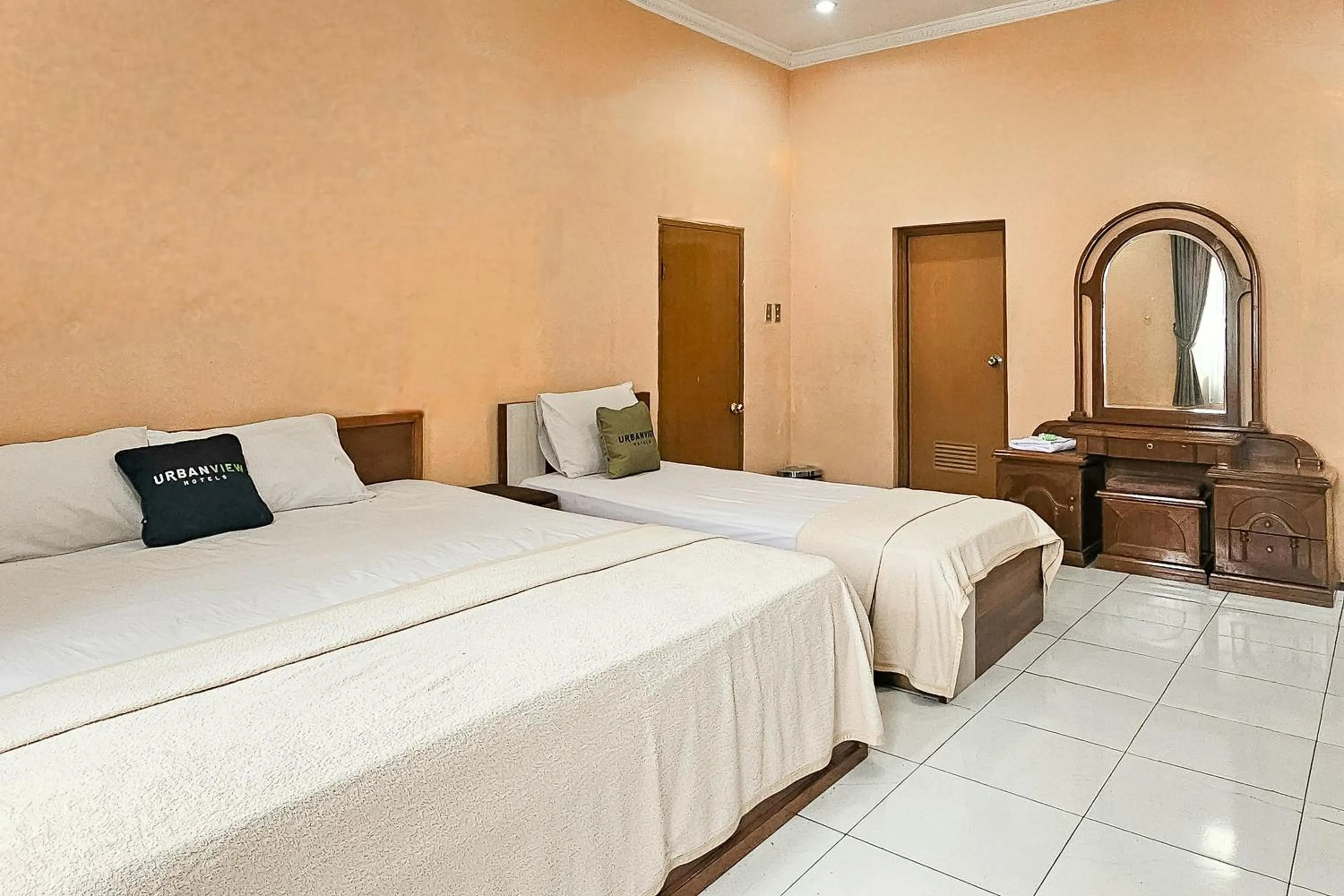 Bedroom, Bed in Urbanview My Grand Hotel Bogor