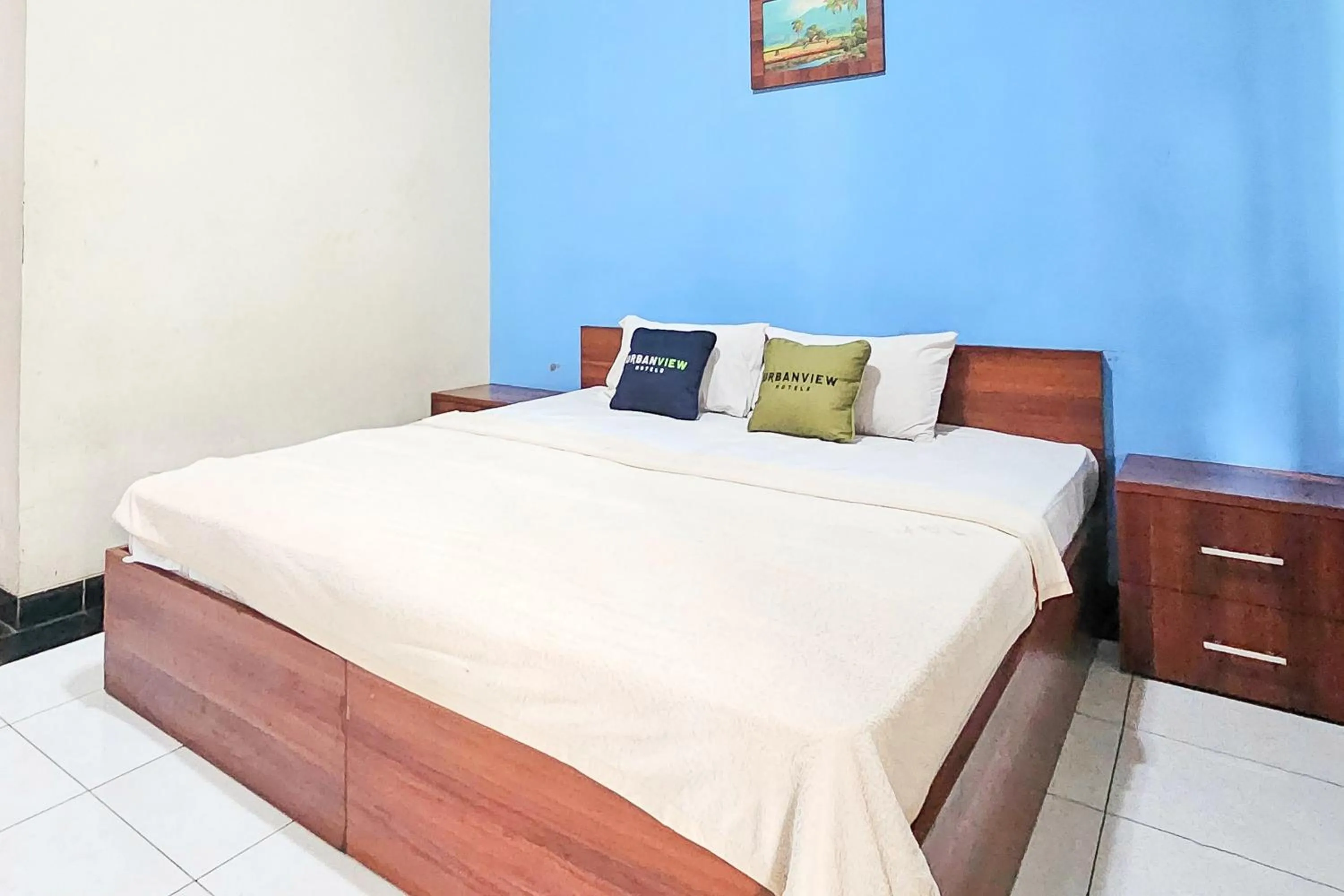 Bedroom, Bed in Urbanview My Grand Hotel Bogor