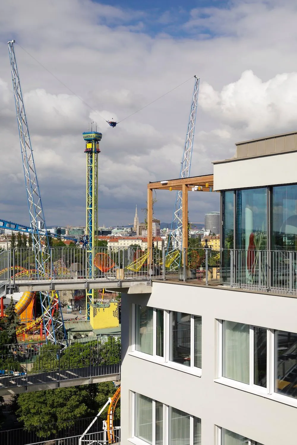 City view in Zoku Vienna