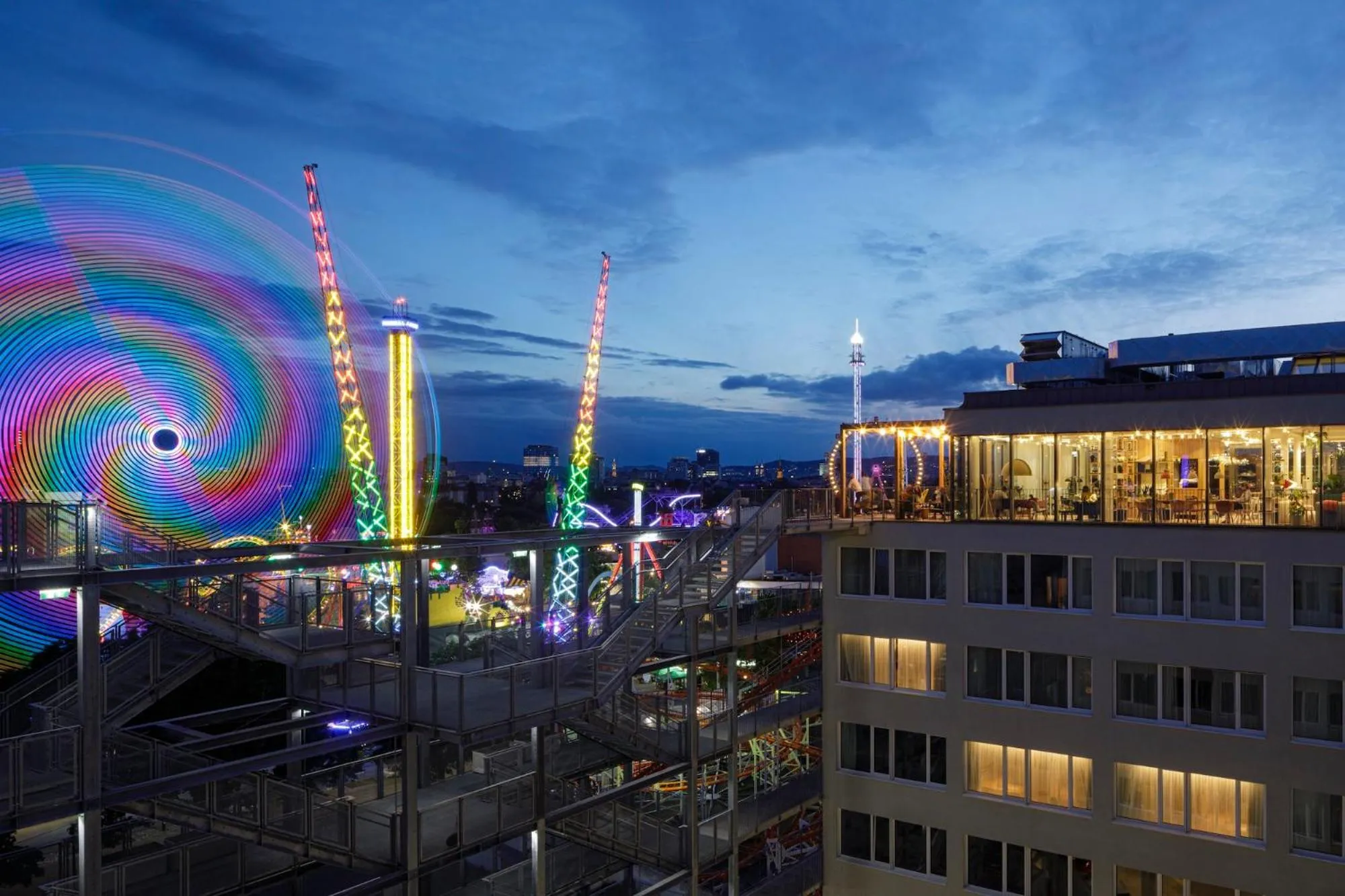 City view in Zoku Vienna