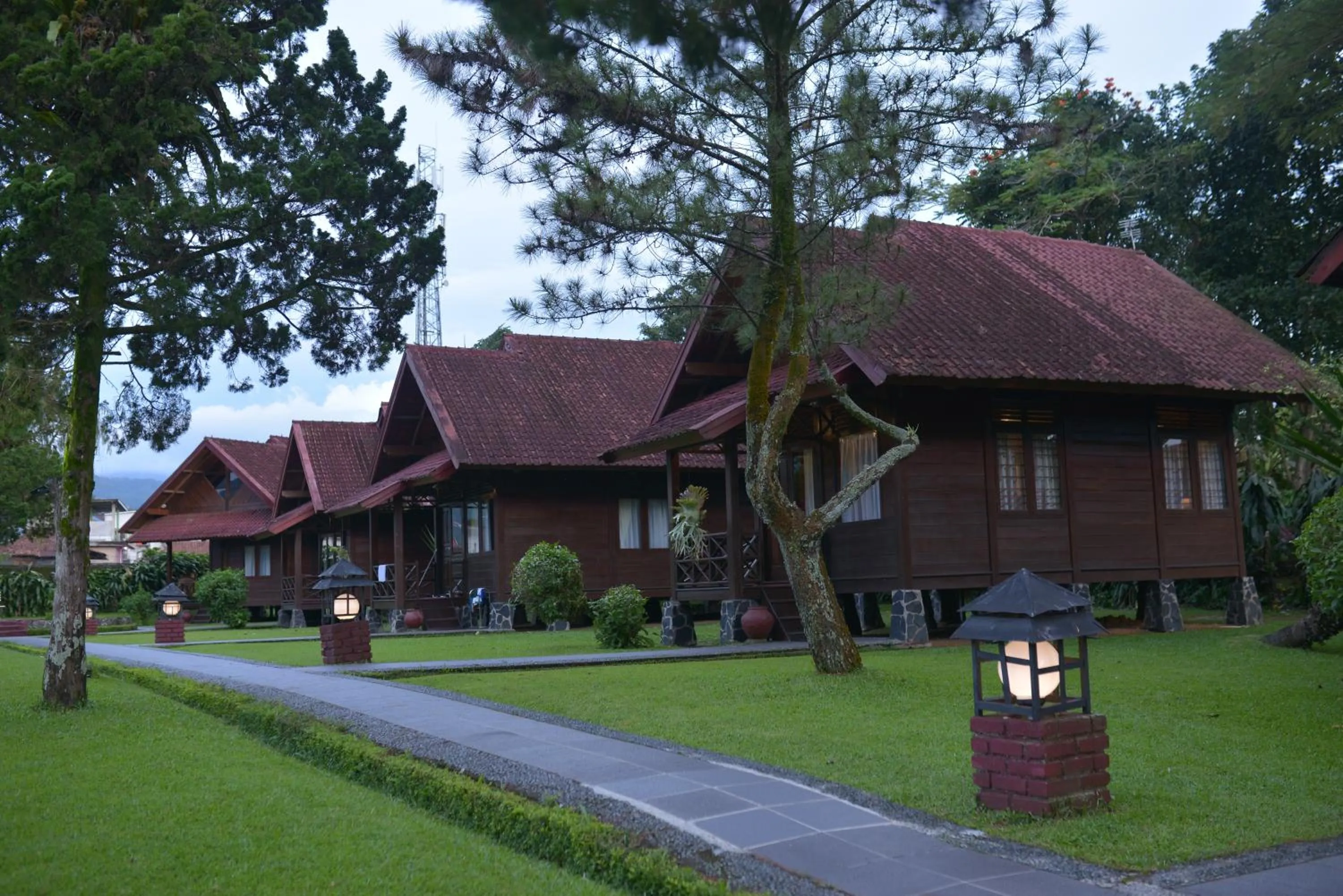 Property building in Citra Cikopo Hotel & Family Cottages